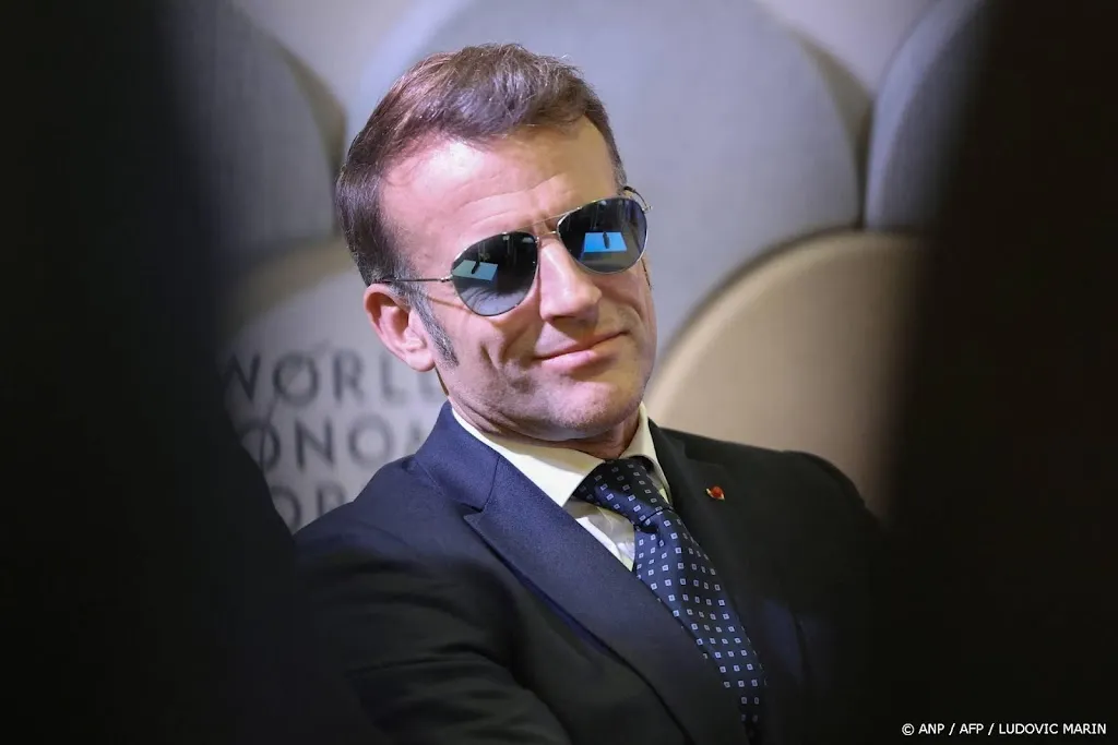 Aandeel zonnebrillenmaker fors hoger na optreden Macron in Davos