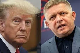 Trump-vriend Robert Fico, premier van Slowakije, is zich rot geschrokken van Trumps geestestoestand