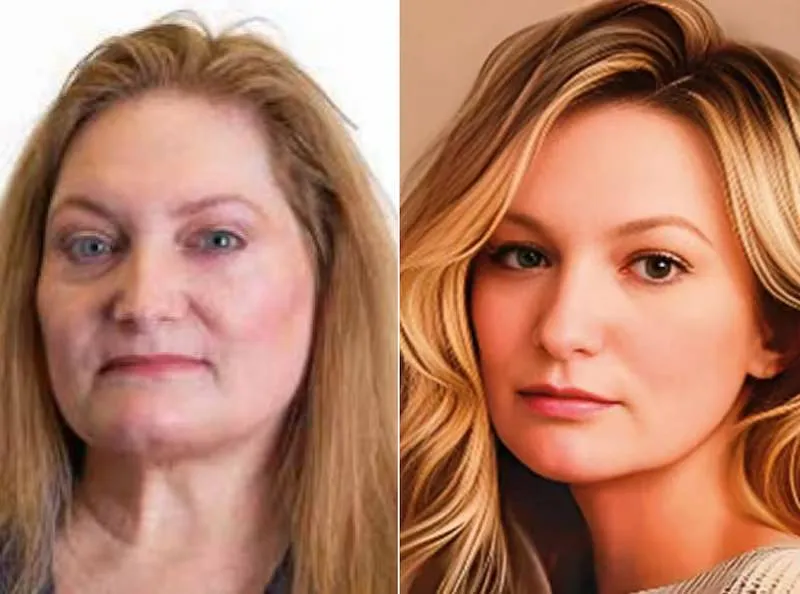 de-foto-van-patricia-reichman-op-de-officiele-kandidatenlijst-van-de-gemeente-en-het-beeld-dat-reichman-naar-de-lokale-wijkkrant-stuurde