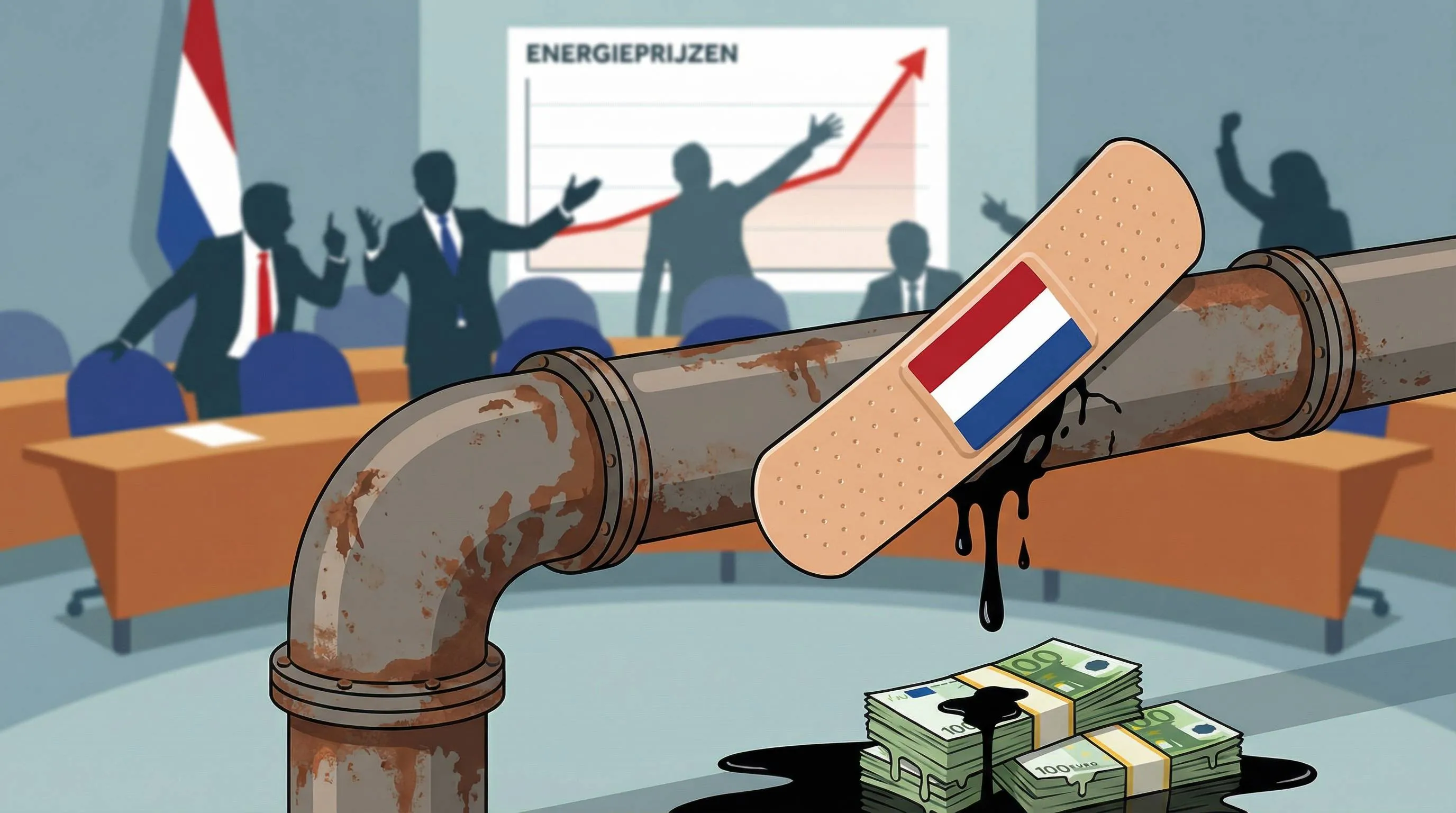 Oliedom: waarom compensatie bij dure energie een subsidie op fossiel is