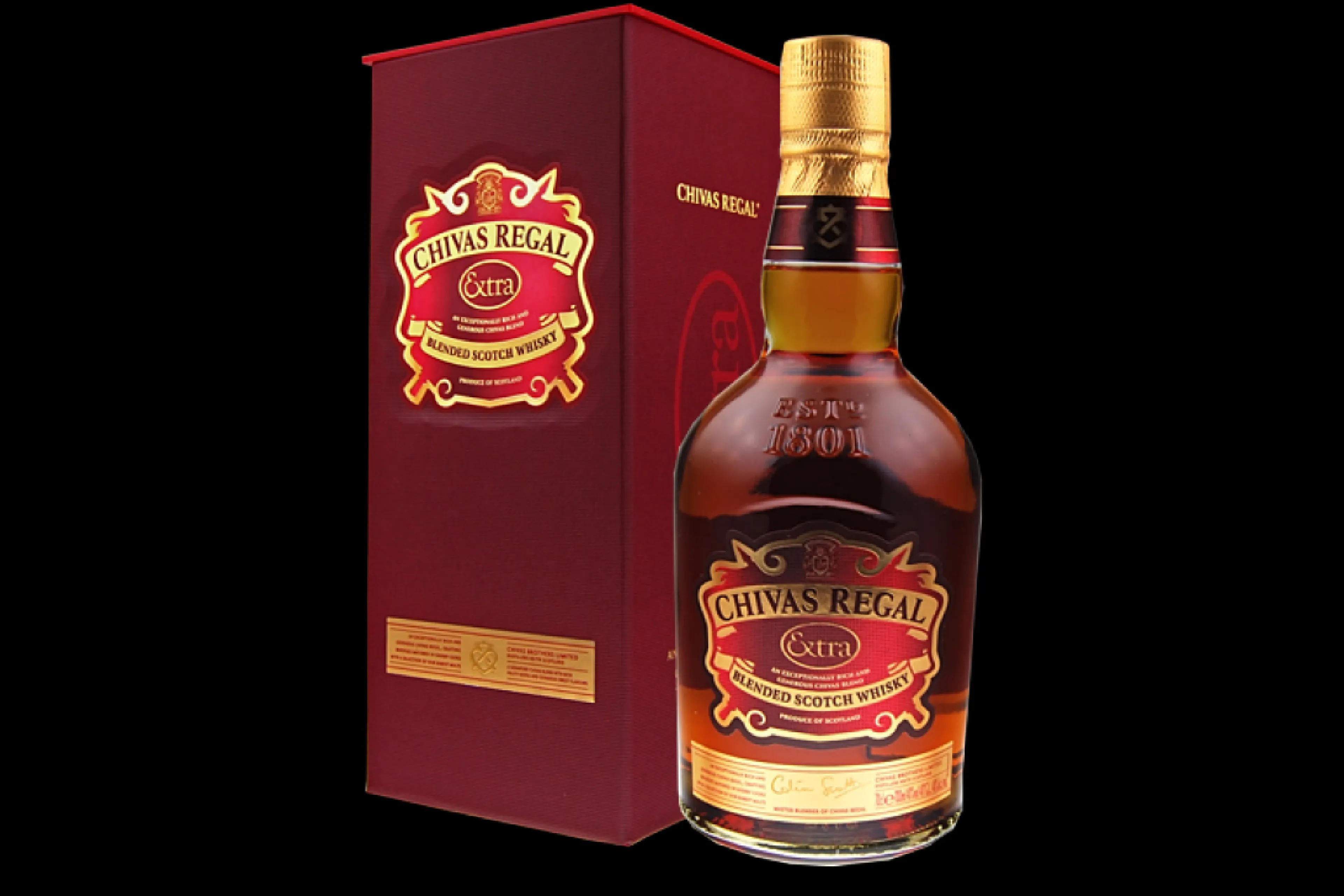 Chivas Regal levert geen buitenverpakkingen meer in Duitsland