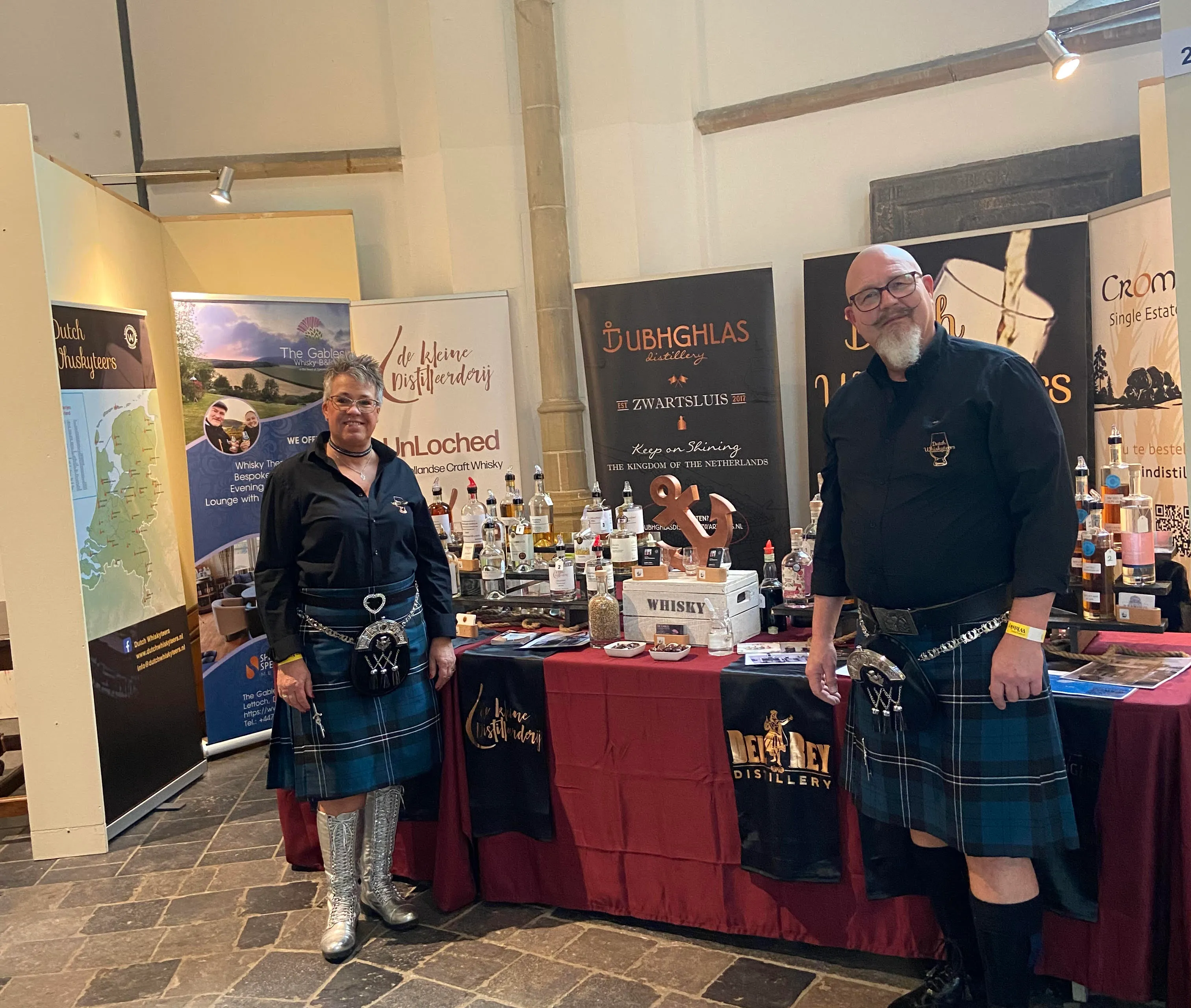De liefde voor de whisky hield de Dutch Whiskyteers letterlijk in leven