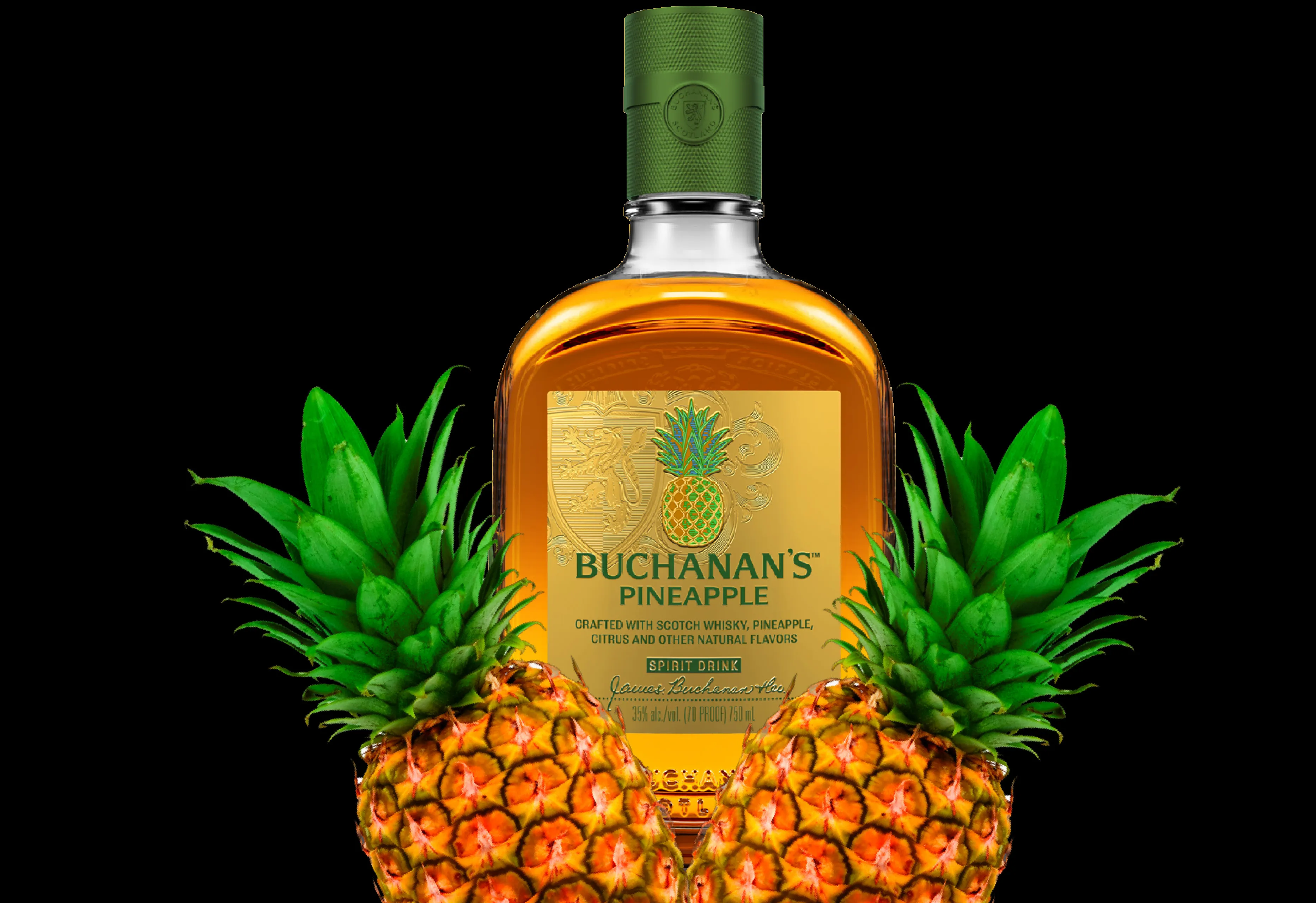 Op zoek naar ananas whisky? Buchanan's Pineapple Whisky is nu uit
