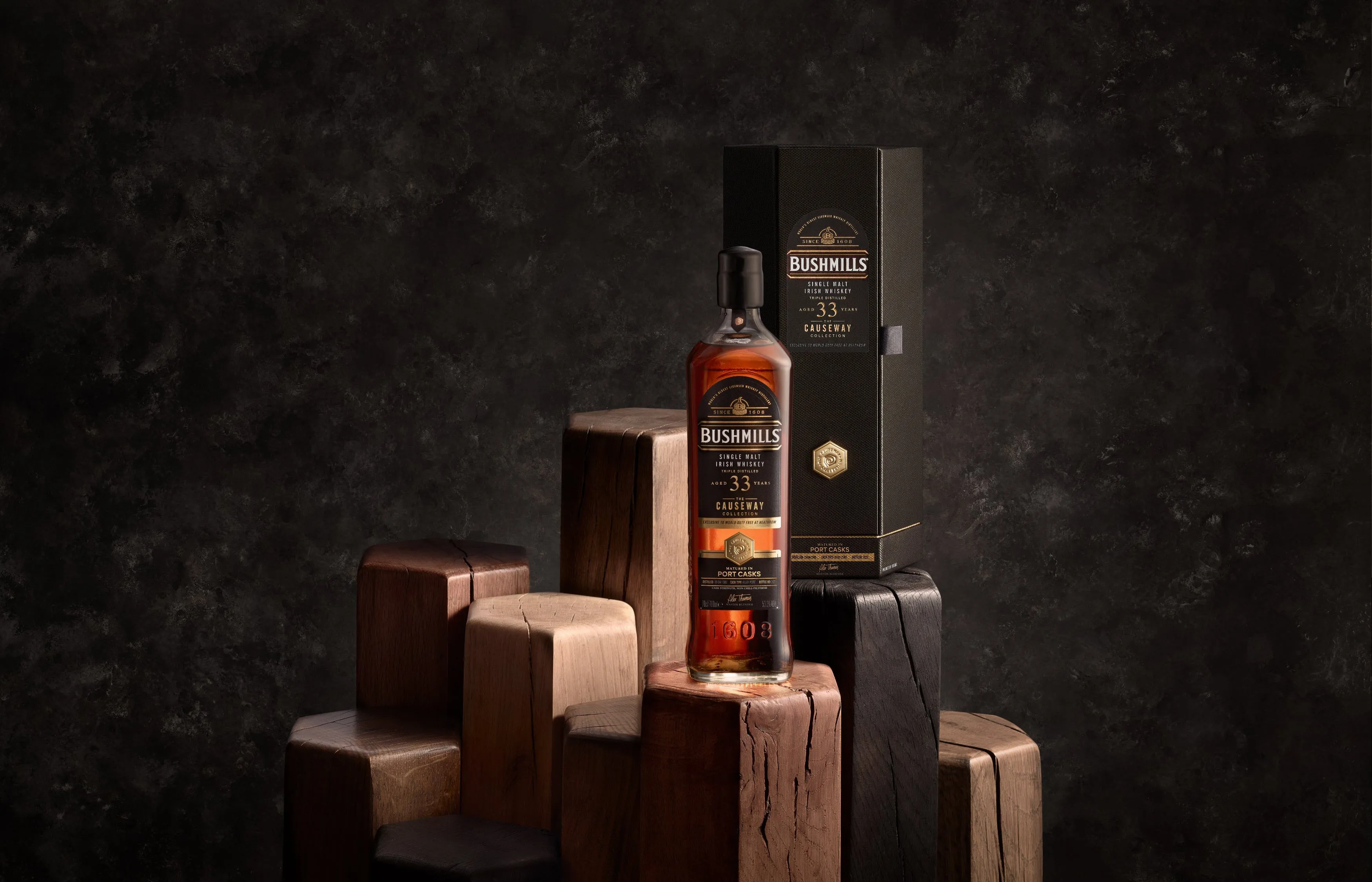 Bushmills brengt zeldzame 33 jaar oude Port Cask uit