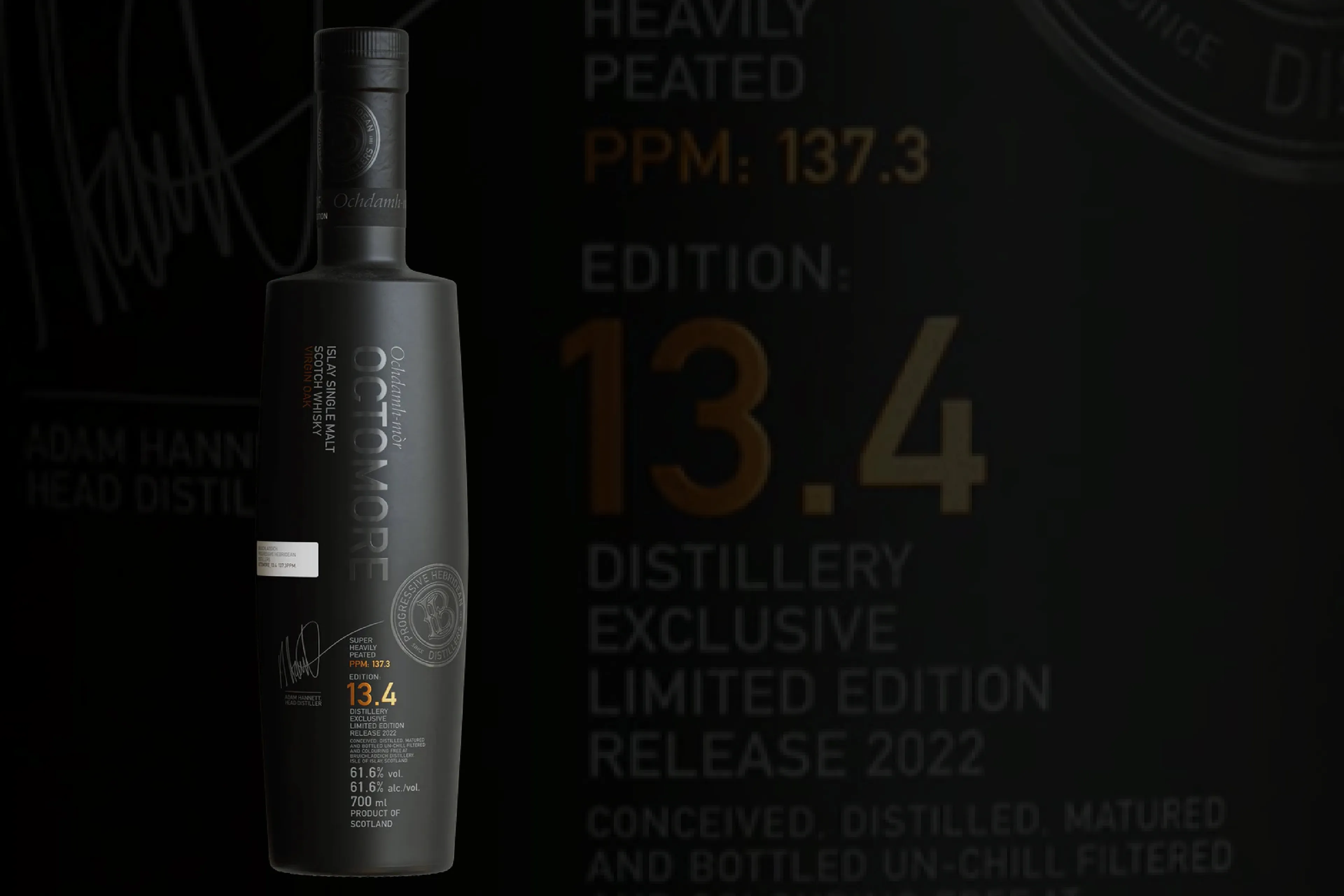 Bruichladdich Distillery brengt Octomore 13.4 uit