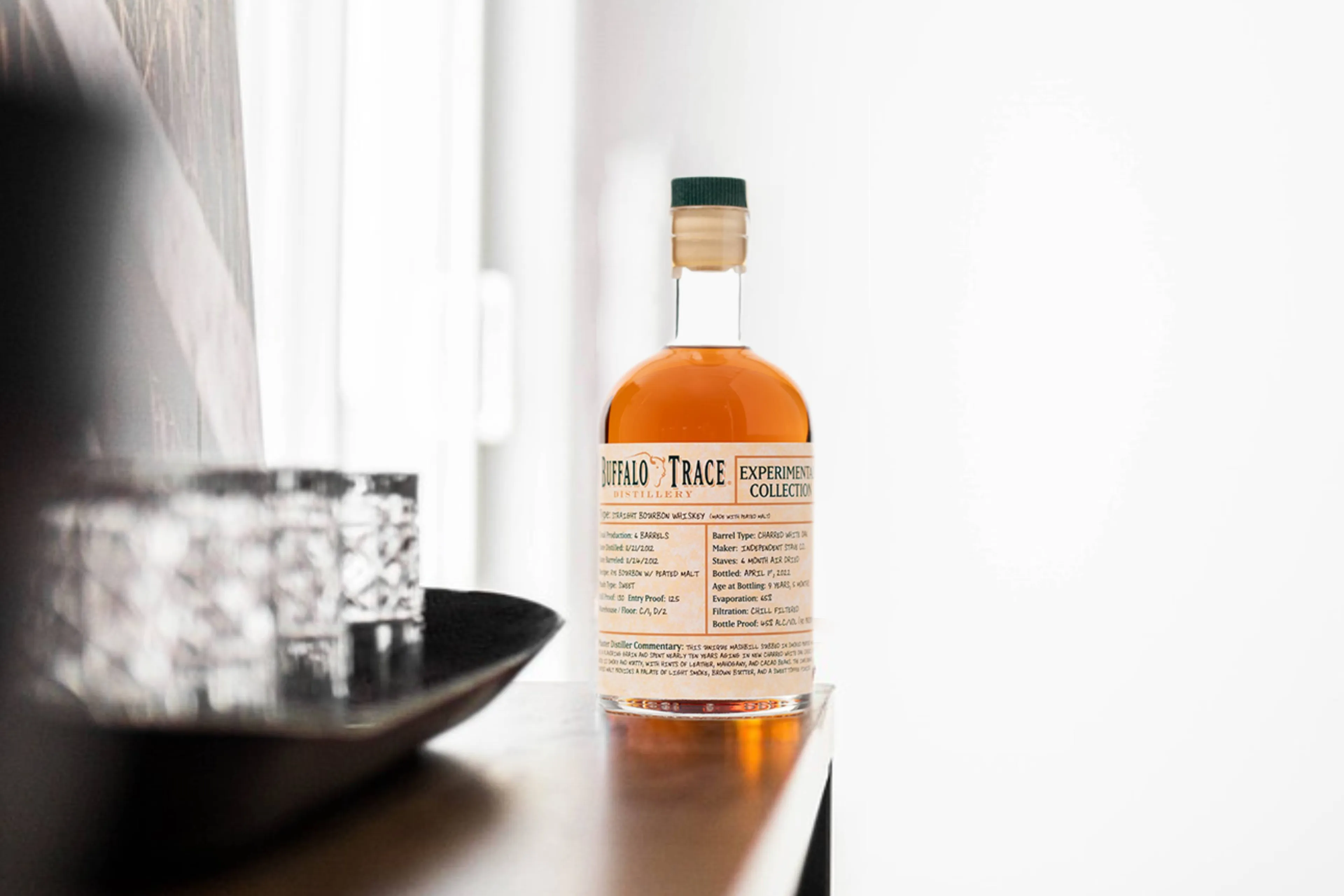 Maak kennis met de Buffalo Trace Experimental Peated bourbon