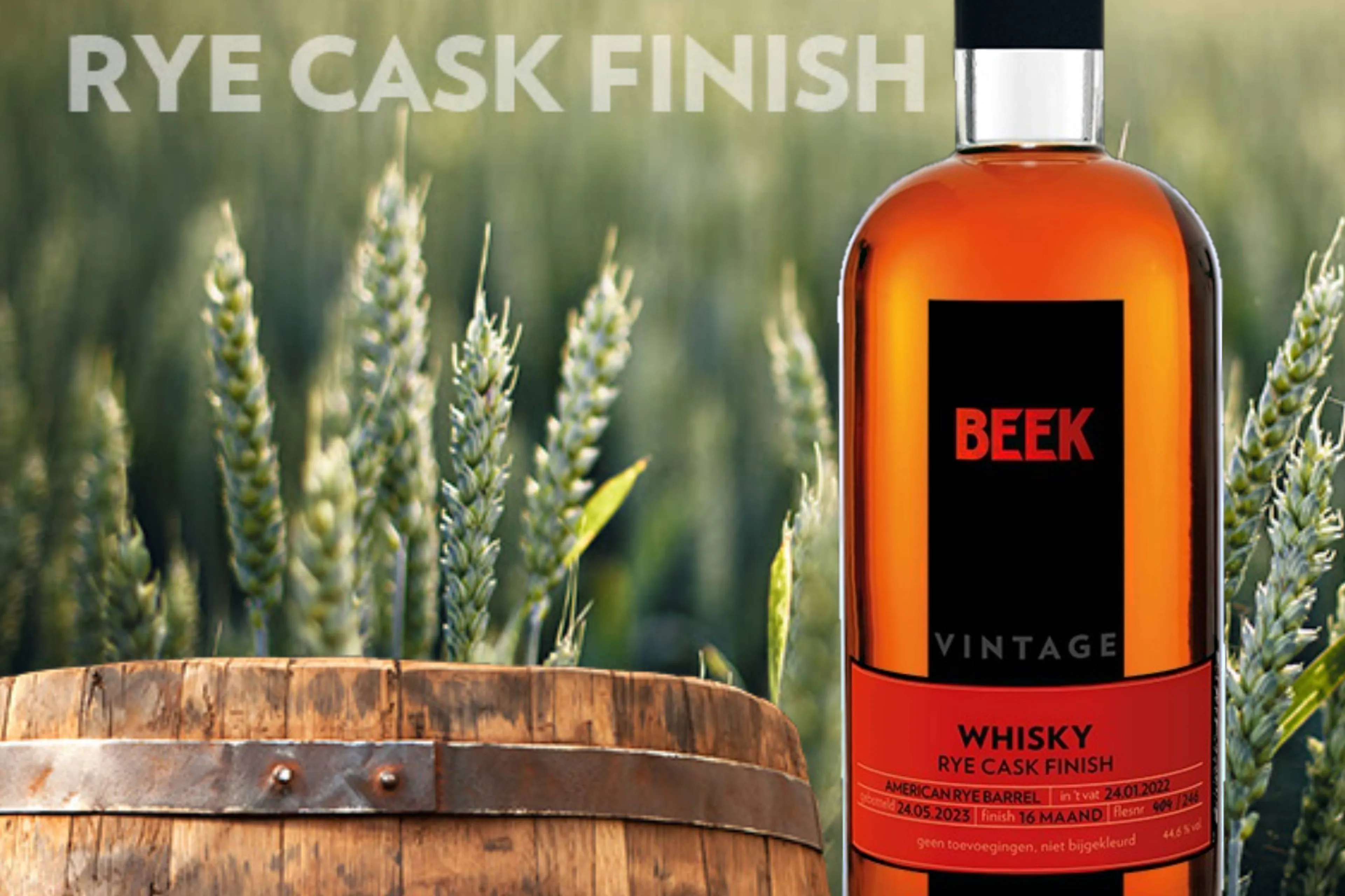 Mysterieuze Beek Vintage Whisky Rye Cask Finish uitgebracht