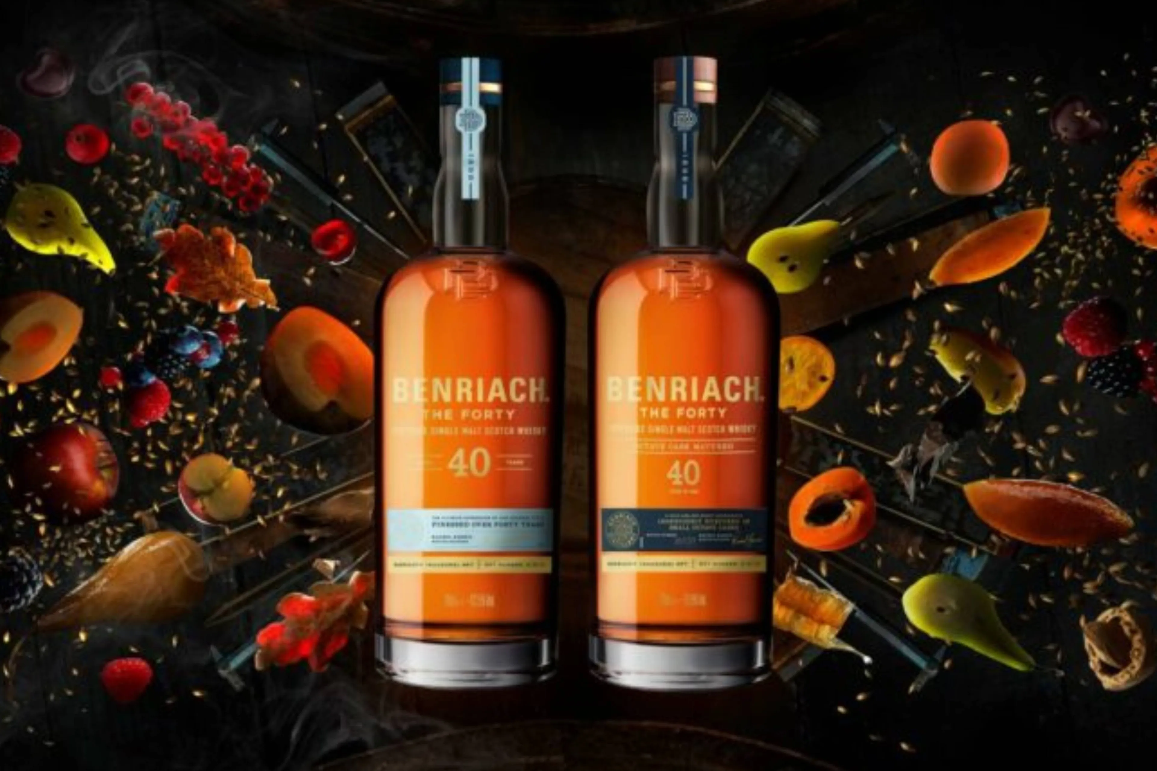 Benriach brengt eindelijk de twee The Forty whisky's uit