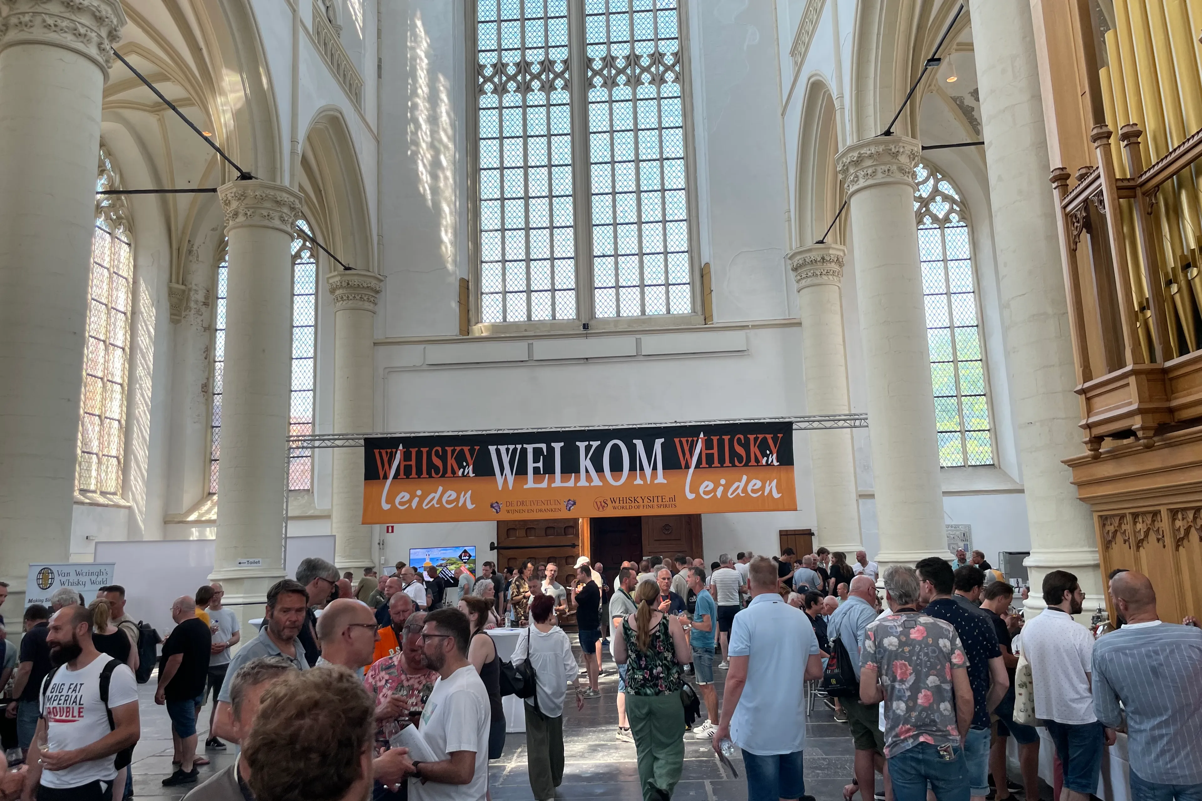 Whiskyfestival in Leiden: man van 70 heeft bijna alle edities meegemaakt