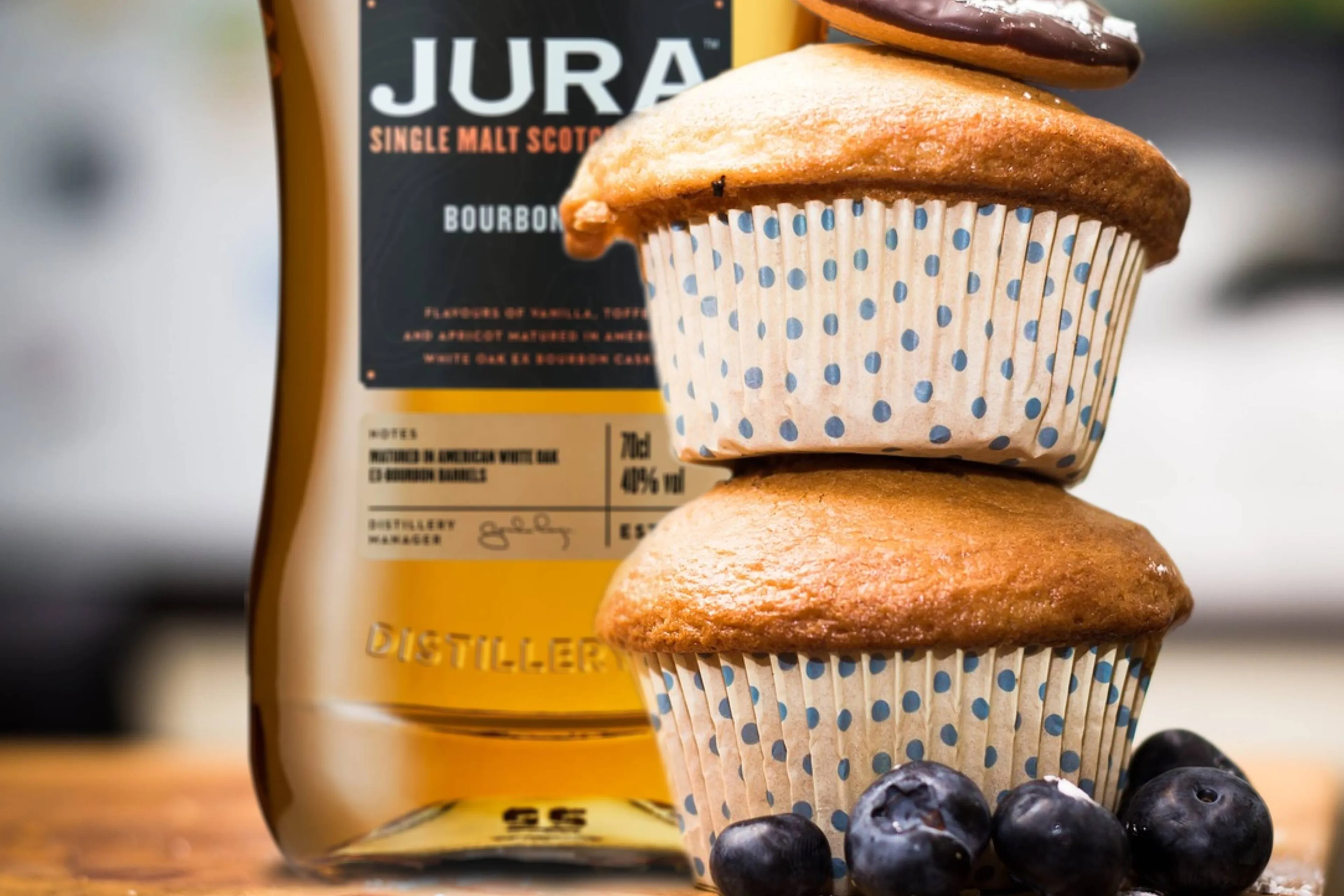Whisky Food & Drinks: Whisky-cola muffins
