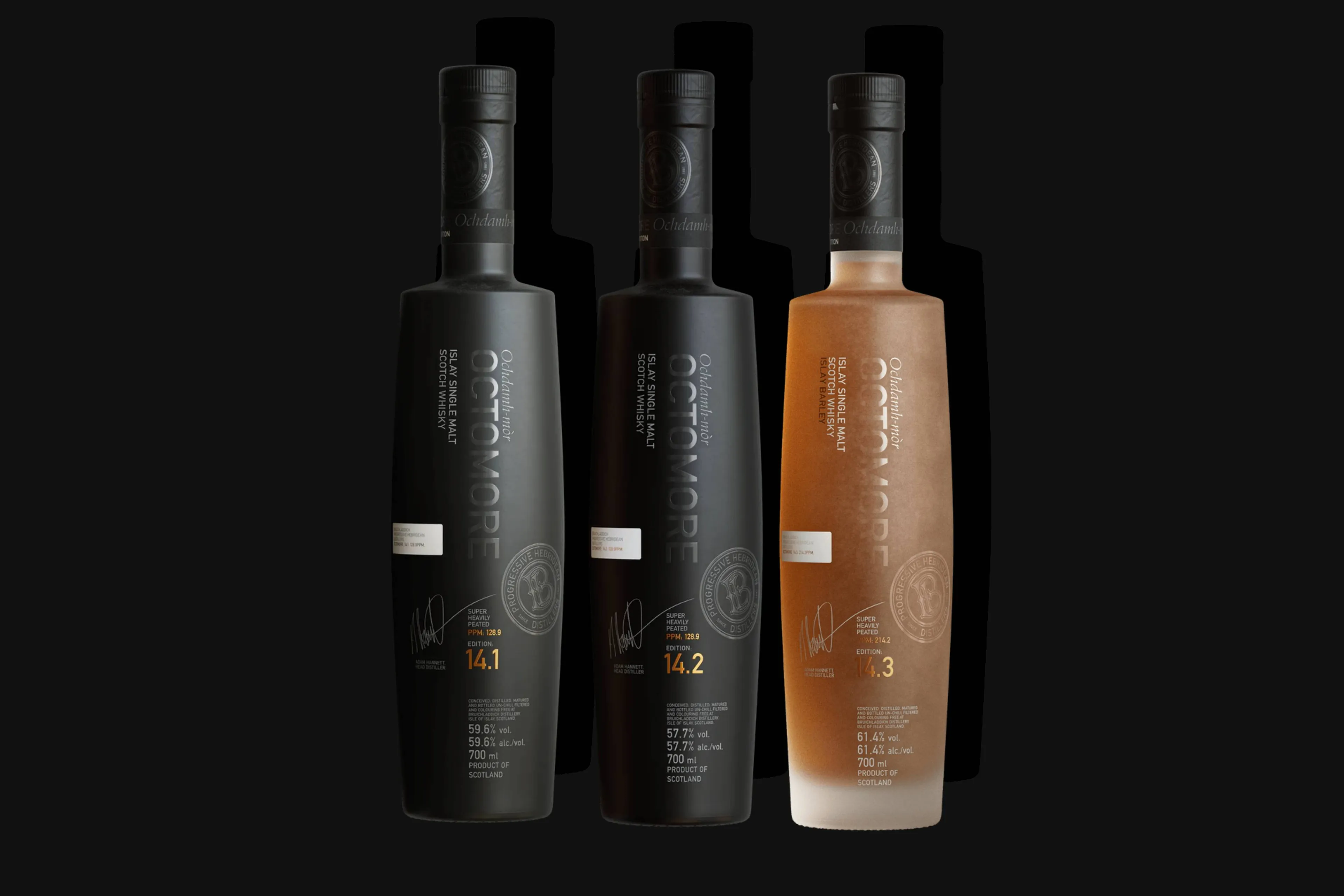 Bruichladdich introduceert Octomore 14 whiskyreeks