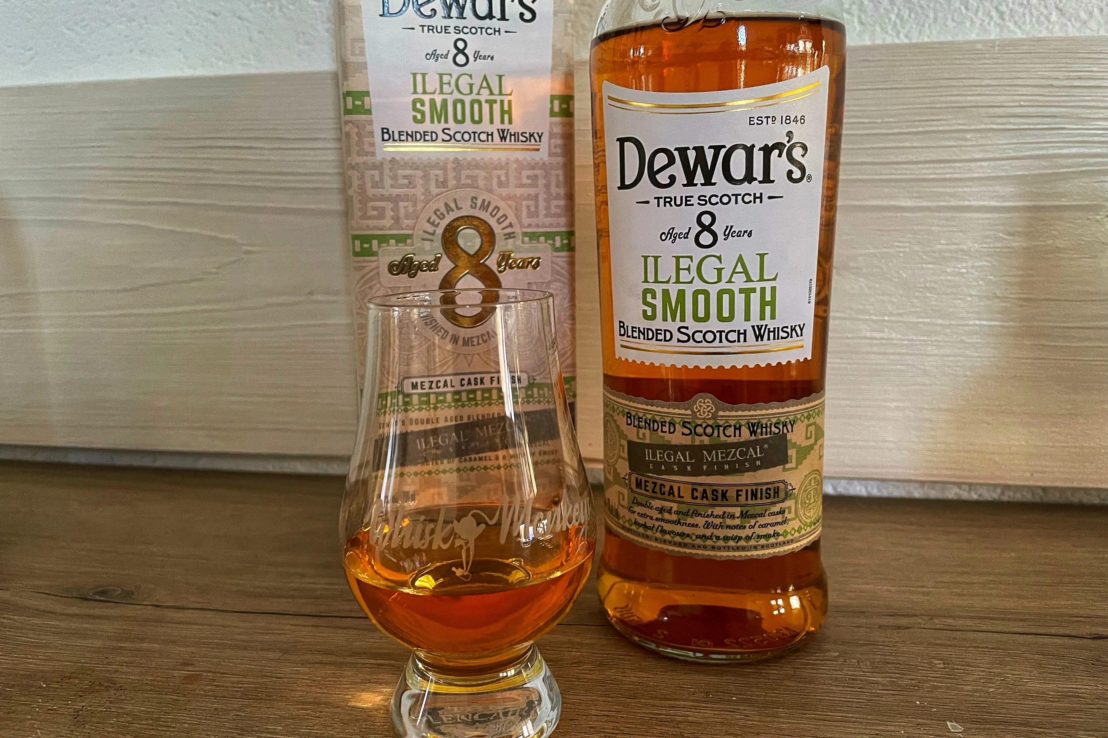 Dewar's 8 jaar Ilegal Smooth Review