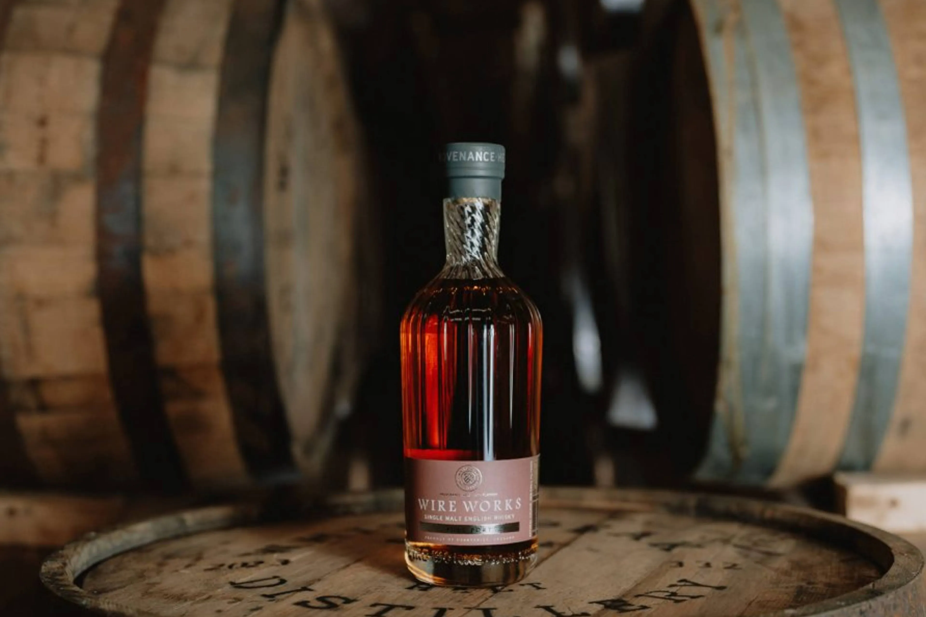 De eerste volledige portgerijpte Wire Works whisky is een feit