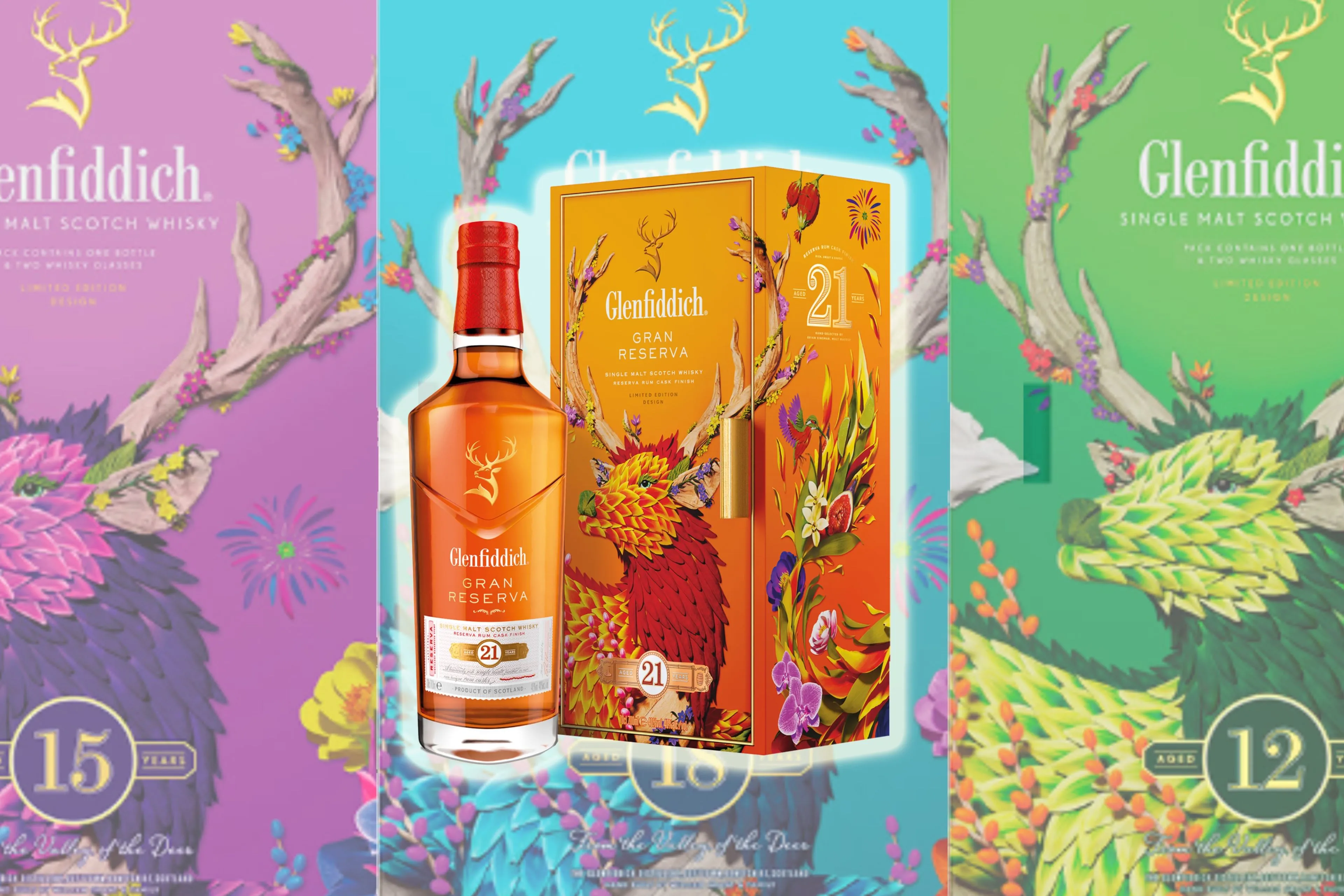 Glenfiddich komt met limited edition Lunar New Year 2024 whiskysets