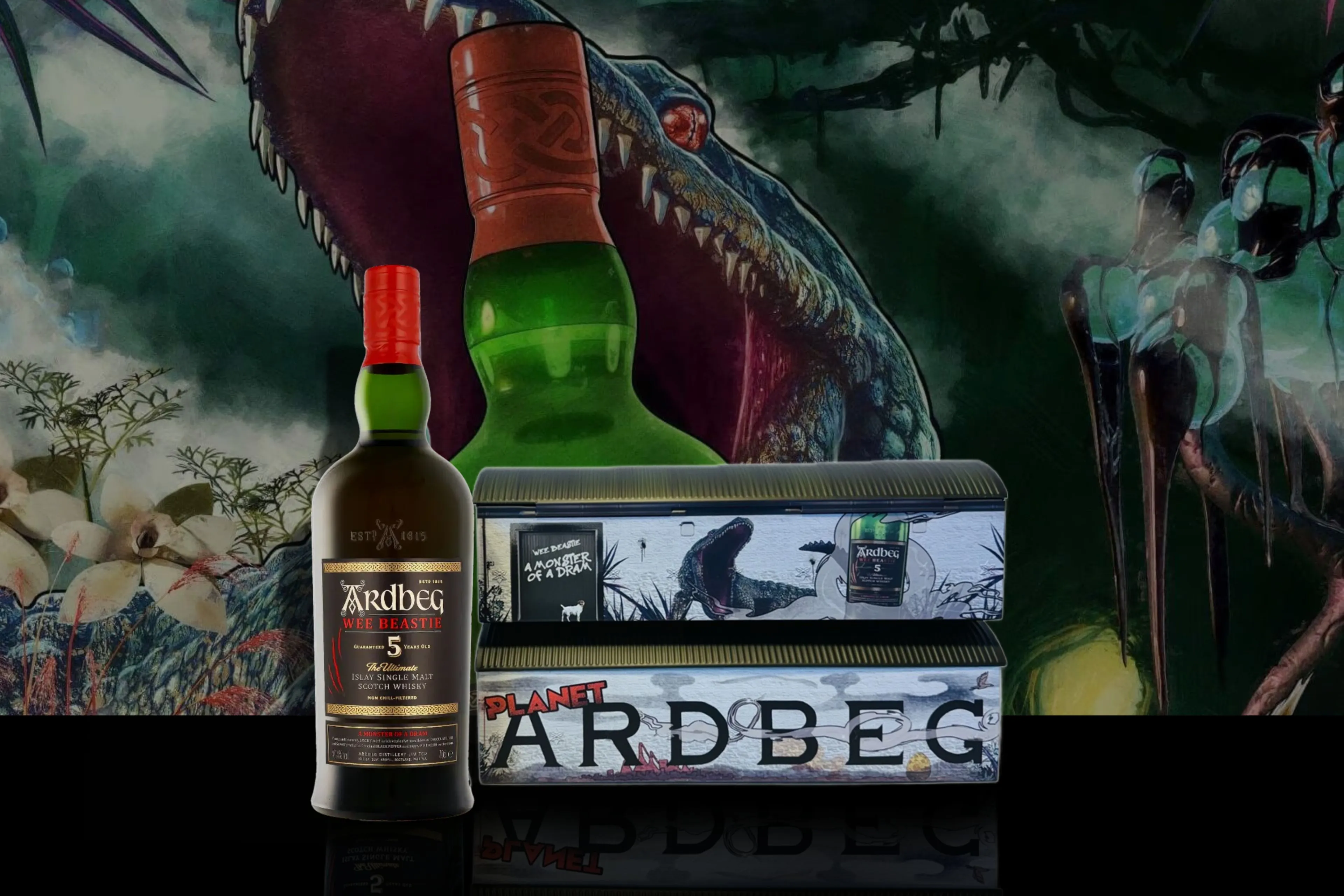 Deze Ardbeg whisky koop je nu met een mini warehouse