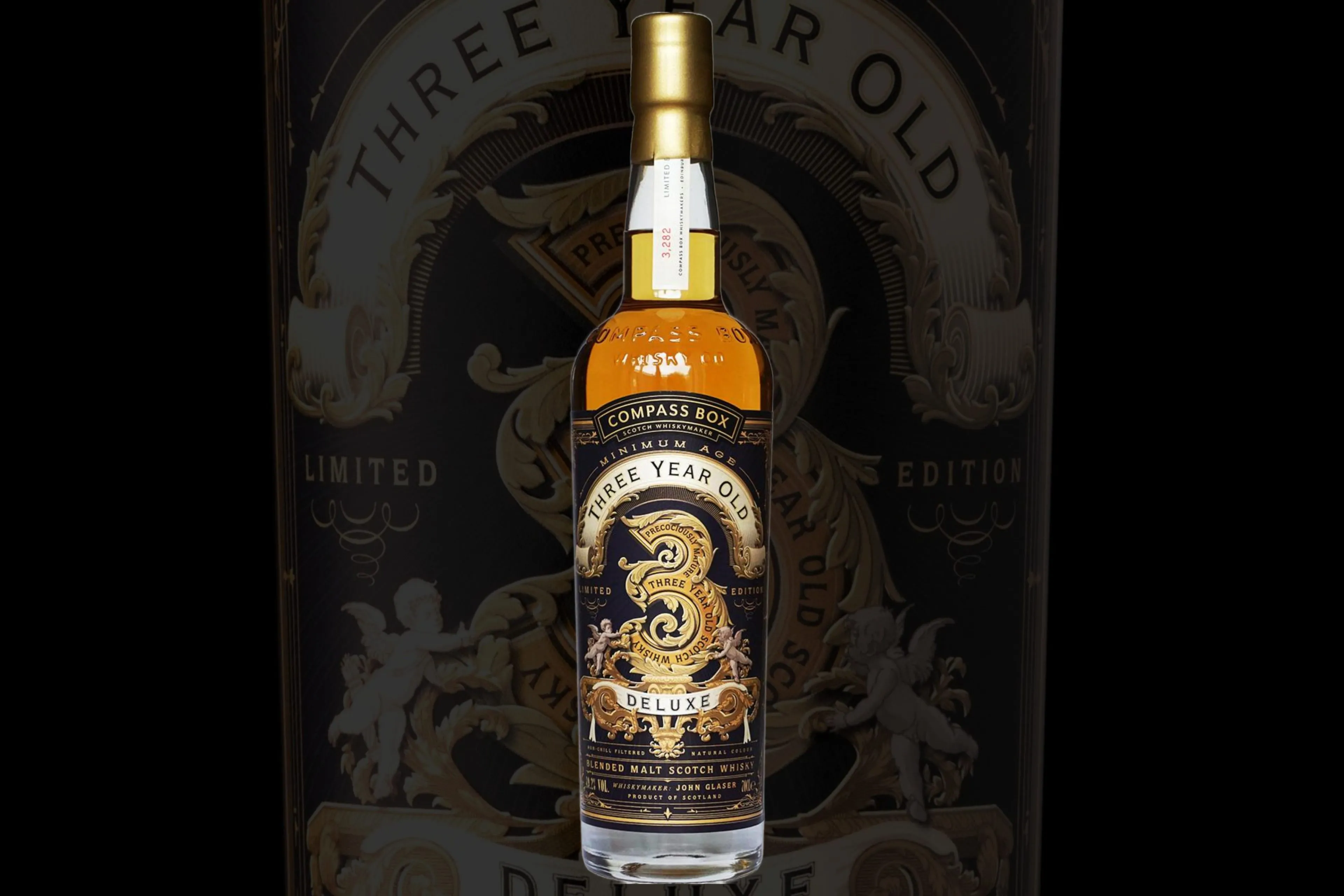 Wist je dat er een heel verhaal schuil gaat achter Compass Box 3 year old deluxe?