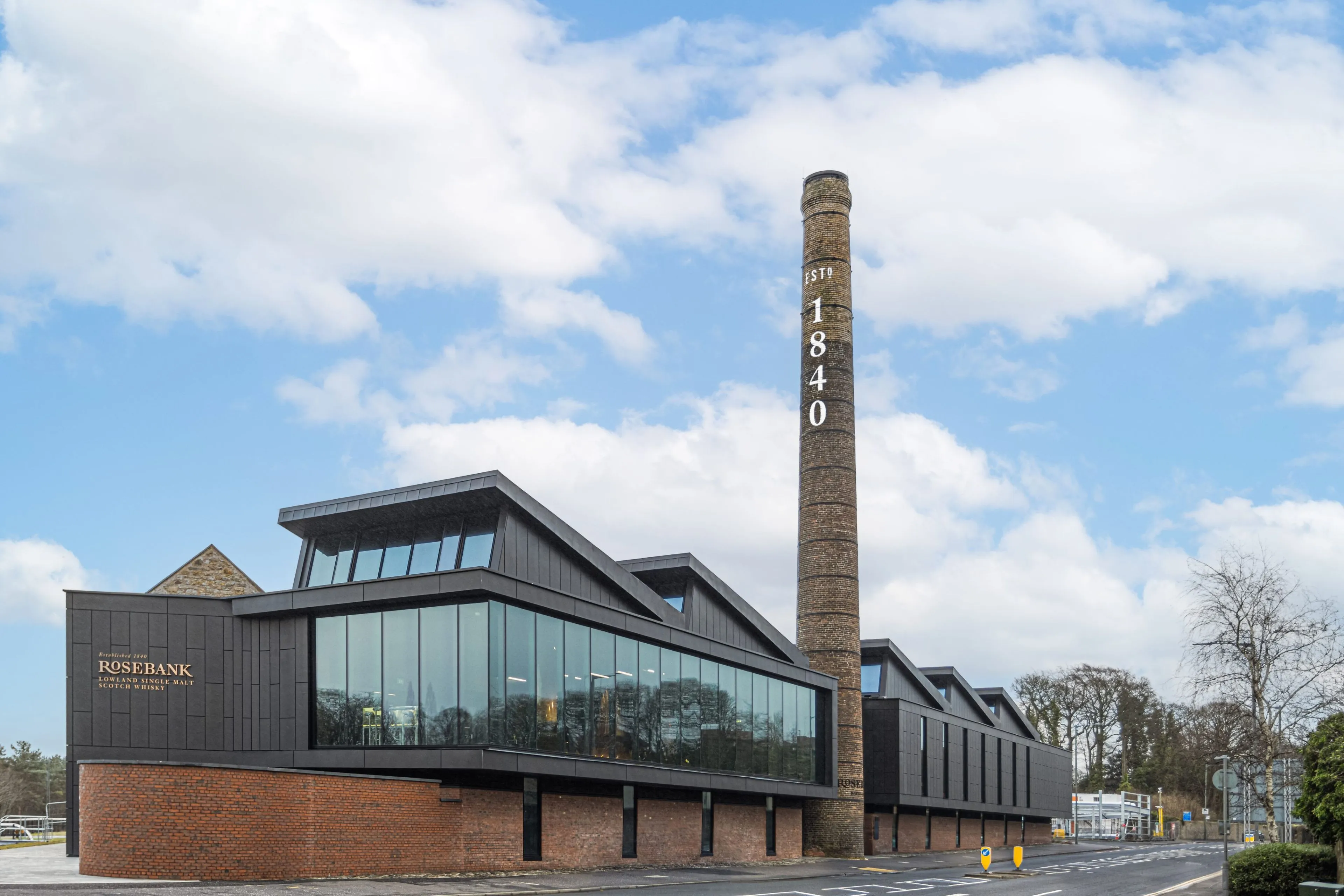 rosebank lowlands whisky single malt distillery outside 2