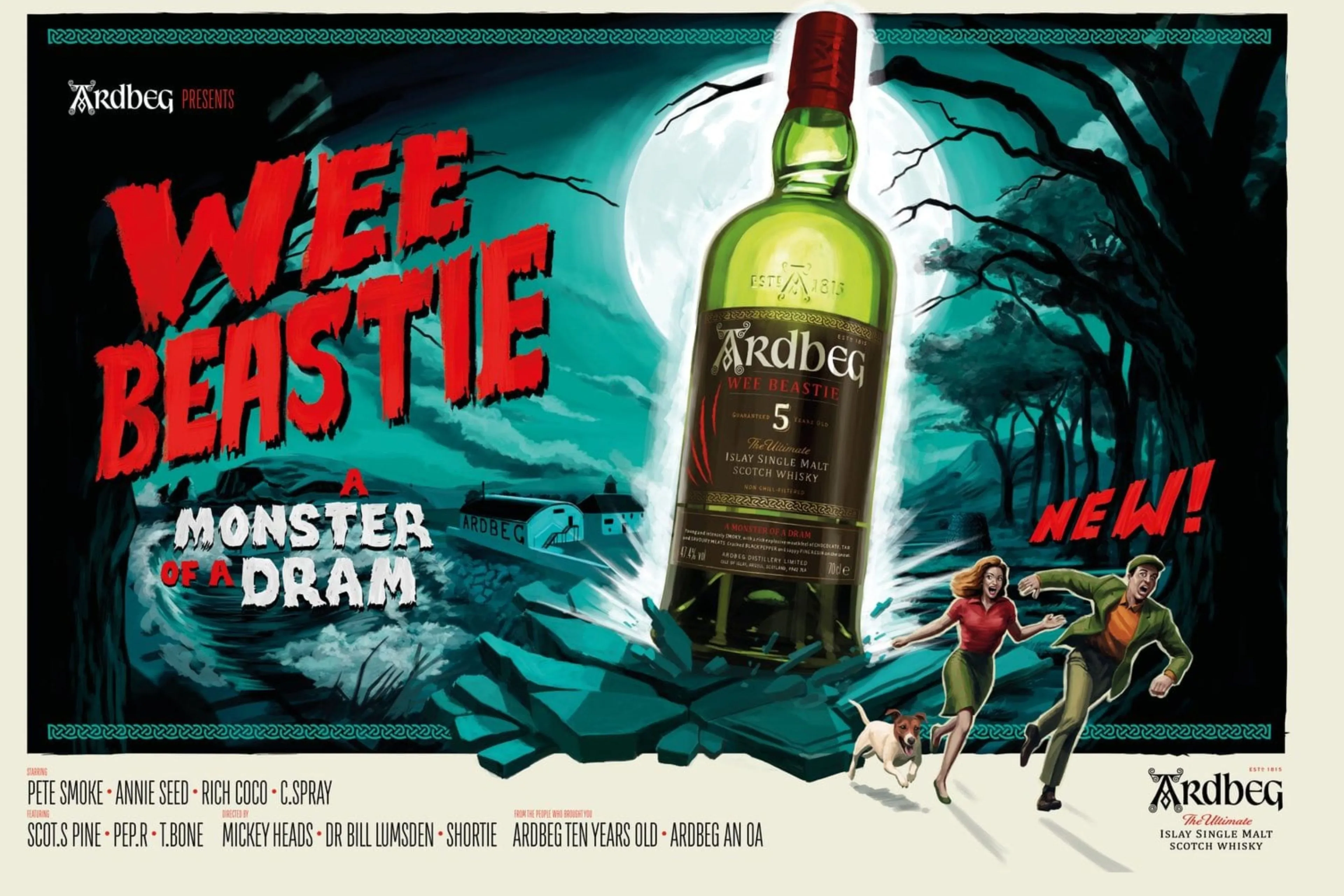 wee beastie poster