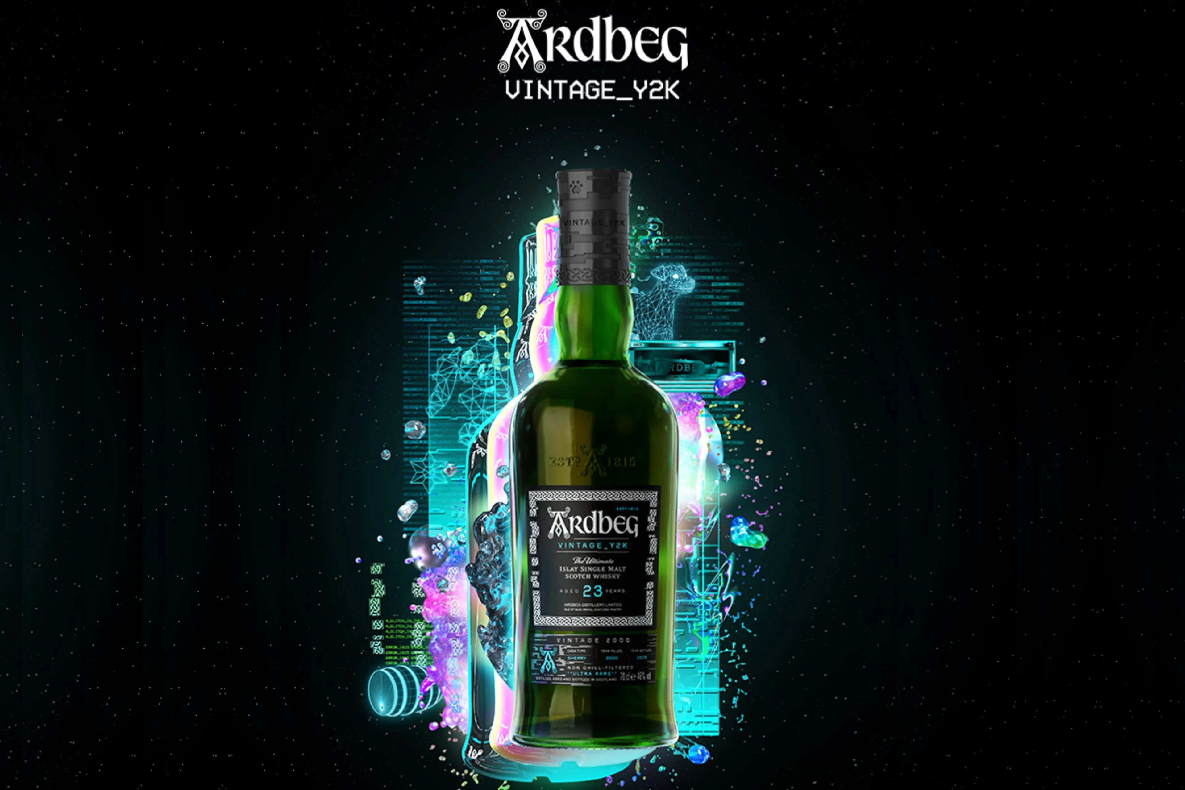 Ardbeg onthult nieuwe whiskyserie met speciale Y2K single malt whisky