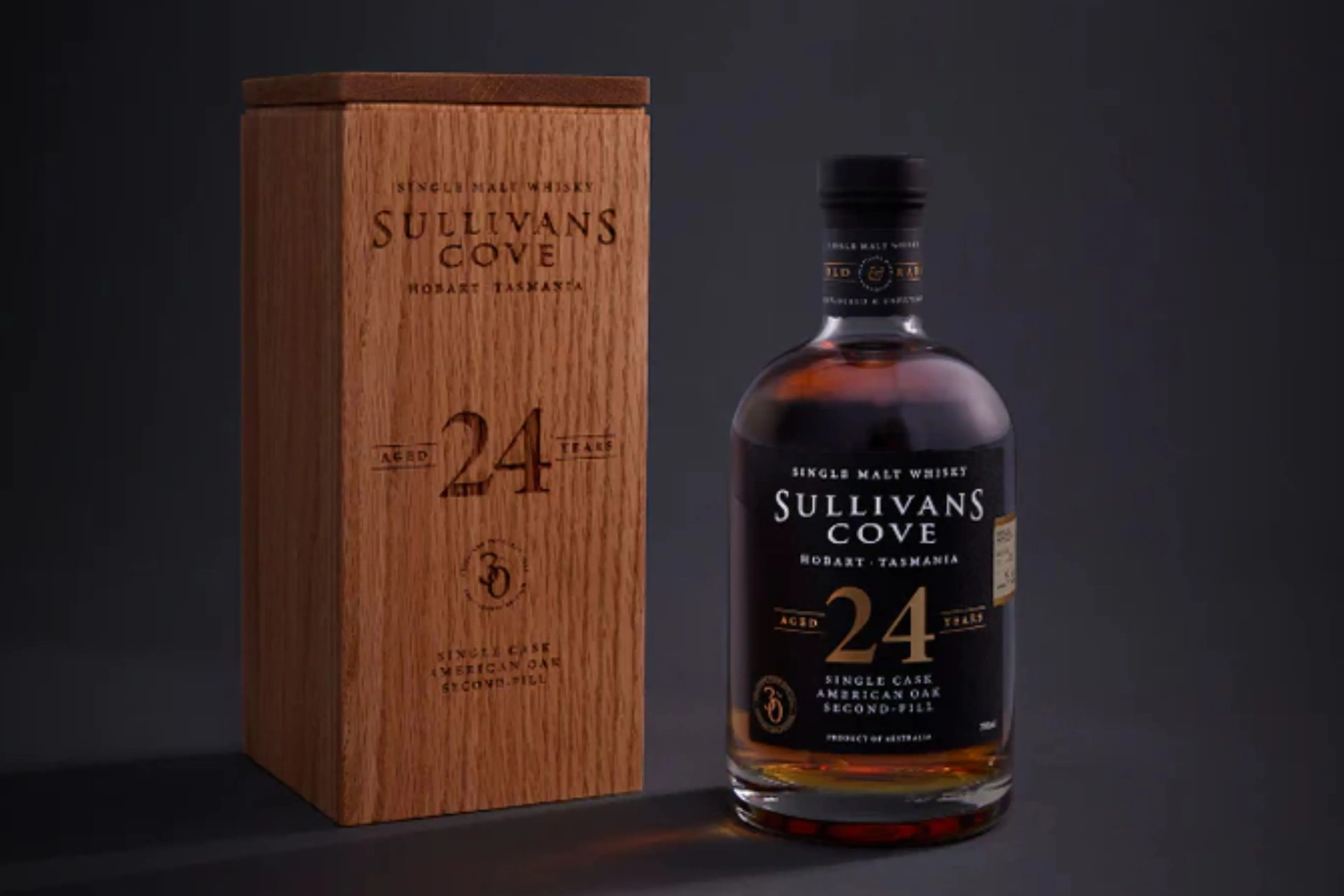 sullivans cove single malt whisky 24 yo