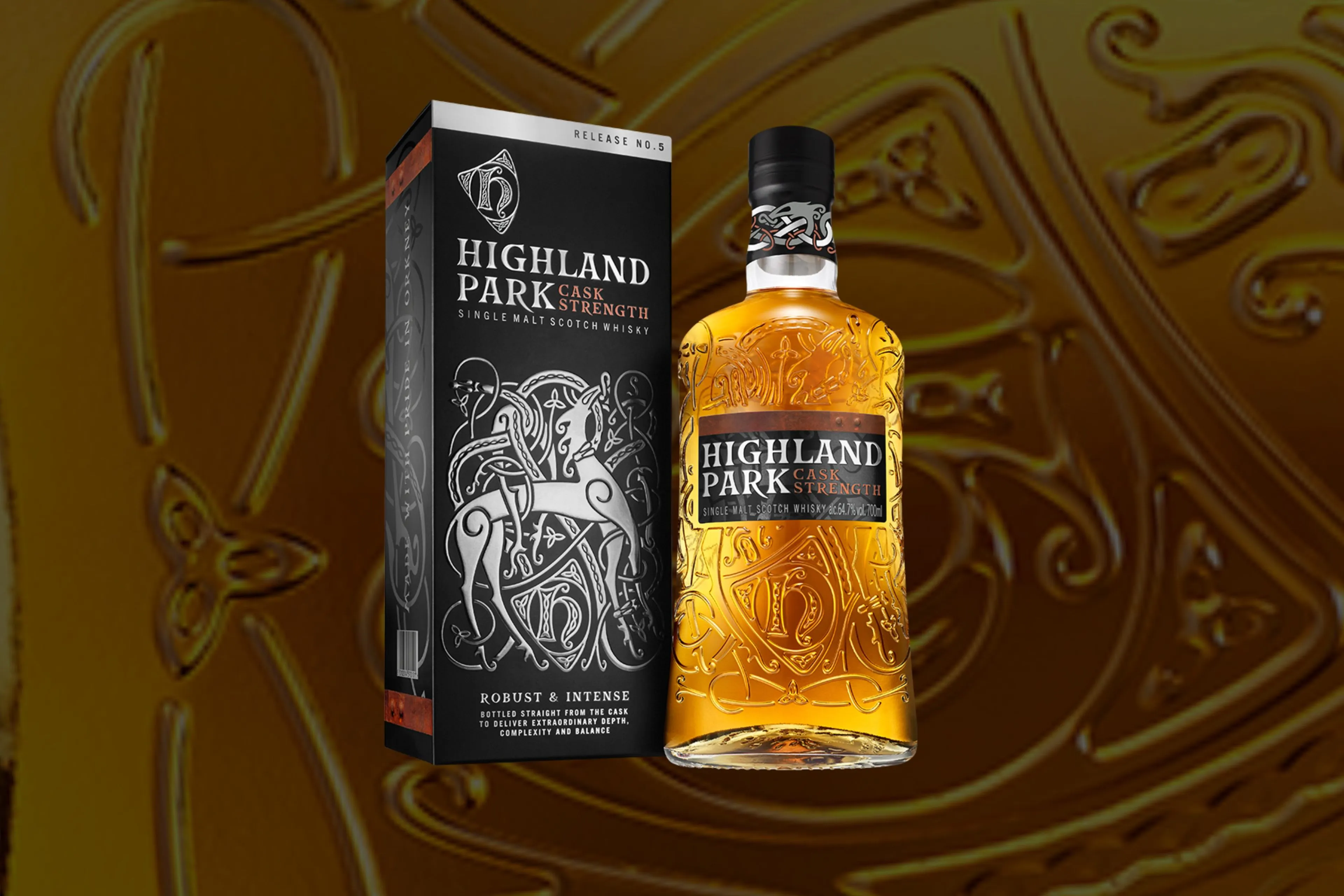 highland park cask strength 5 single malt whisky