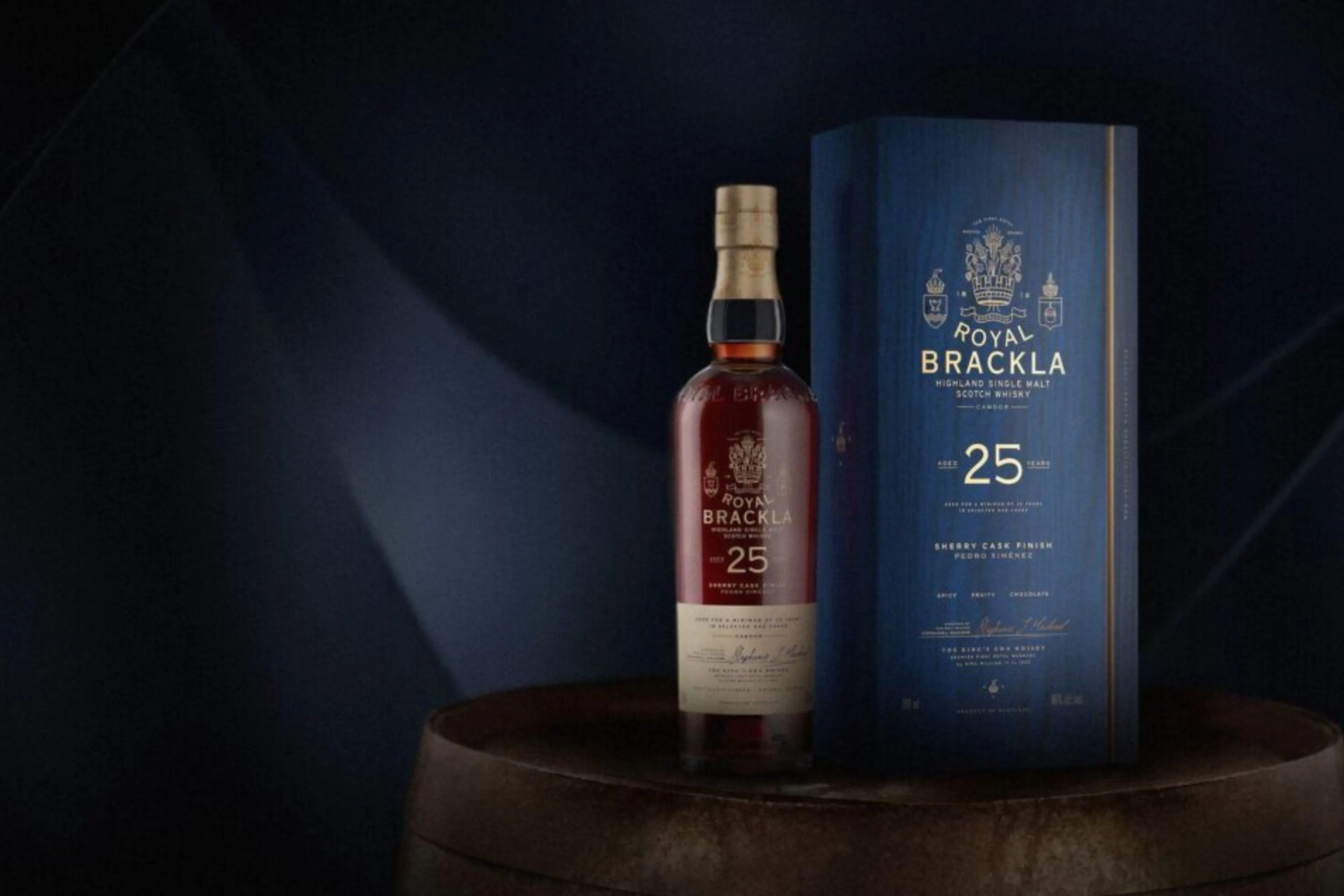 royal brackla 25yo px cask finish whisky