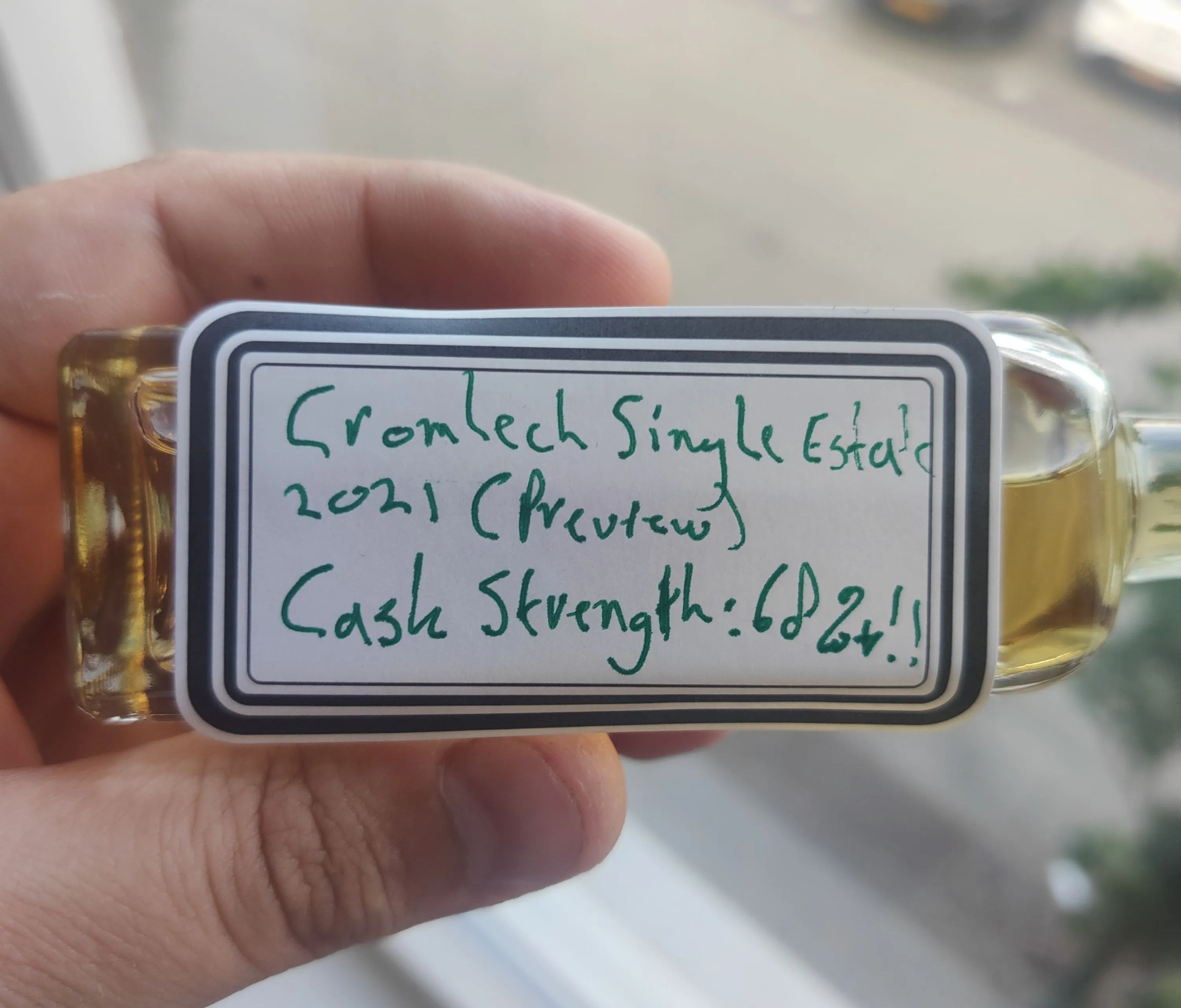 Cromlech Single Estate 2021 (Preview): 'Vergelijkbaar met een Schotse Highland whisky'