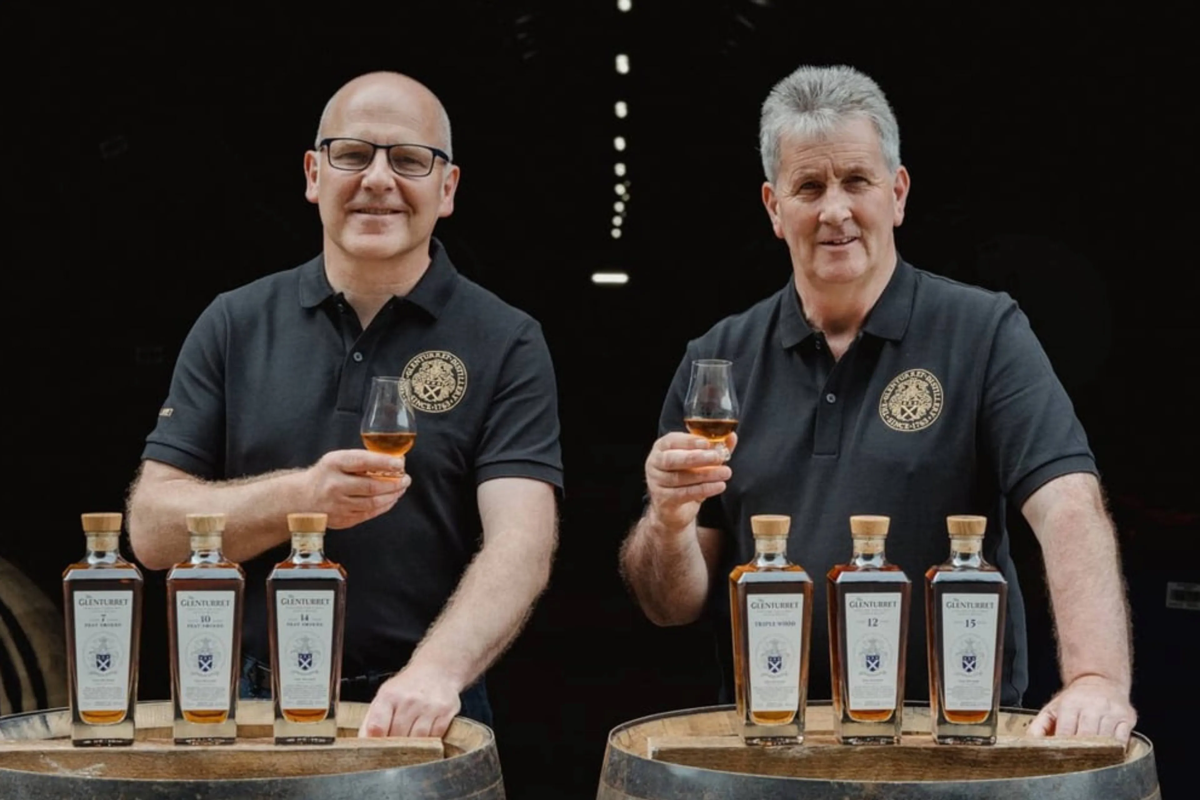 Glenturret onthult nieuw kernassortiment voor 2024 met acht whisky’s