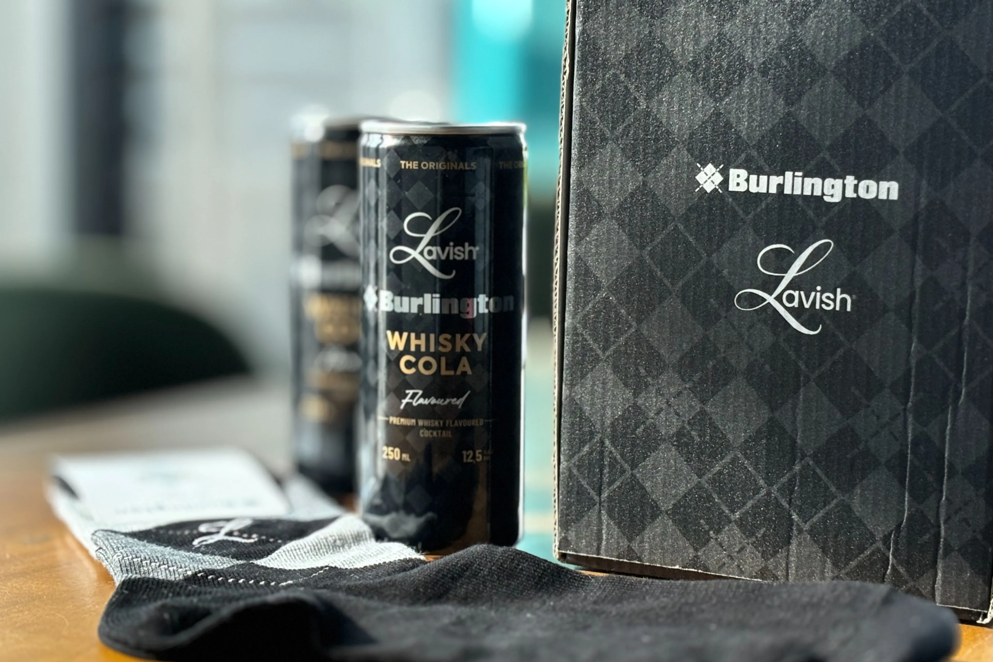 lavish x burlington rtd whisky cola