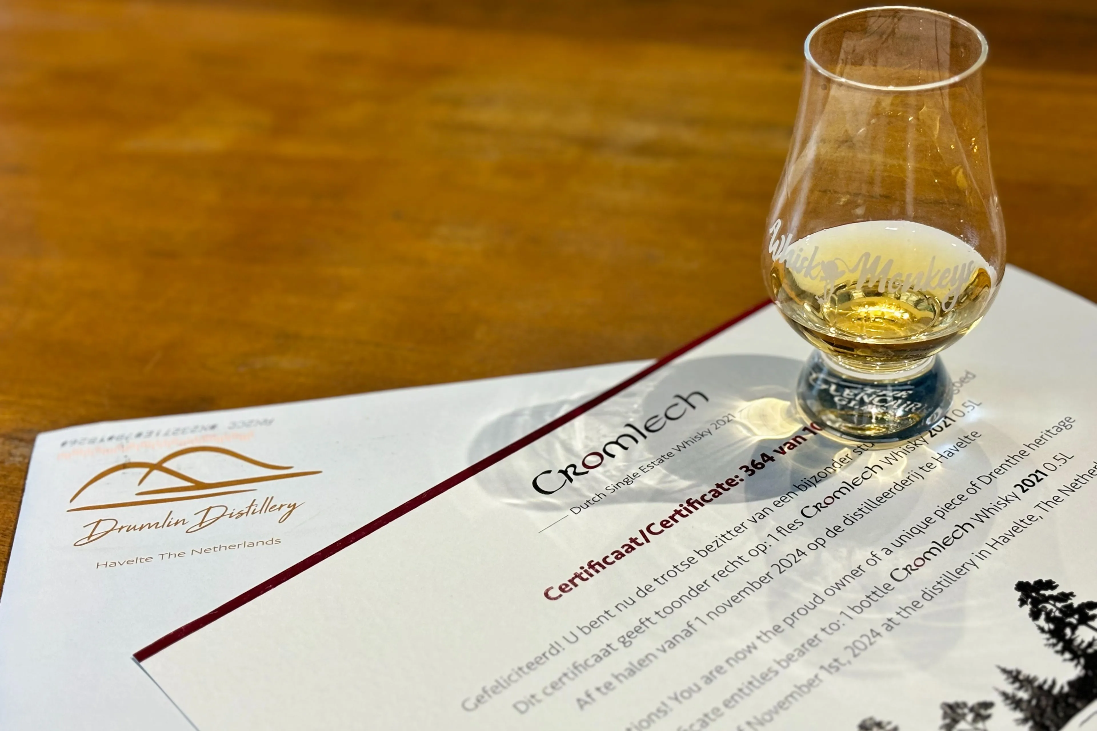 Een nieuwe Nederlandse whisky kopen? Dit is waarom dit regelmatig met een certificaat gebeurt