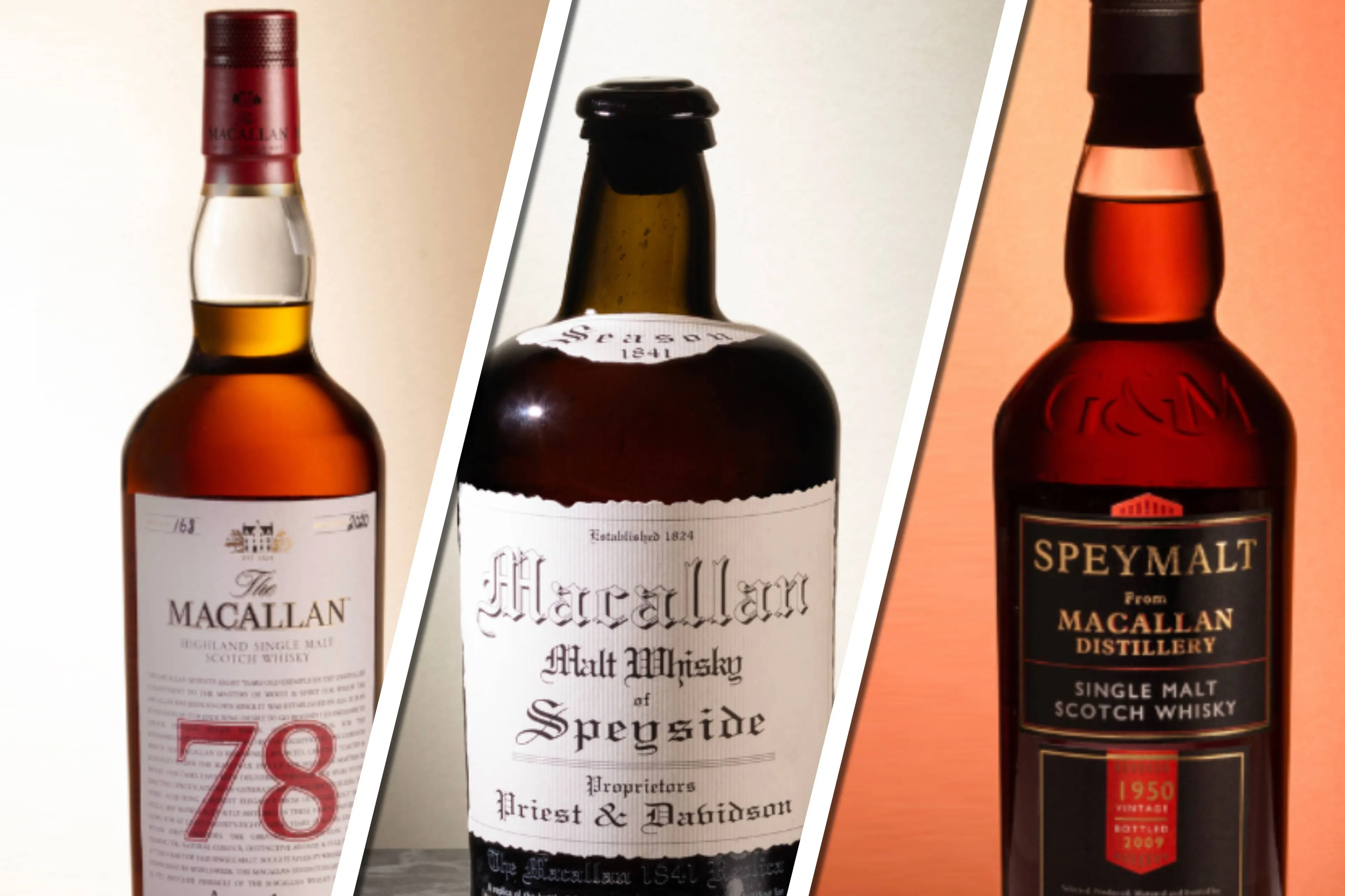 Wat zijn oude The Macallan whisky's en waar kun je ze kopen?