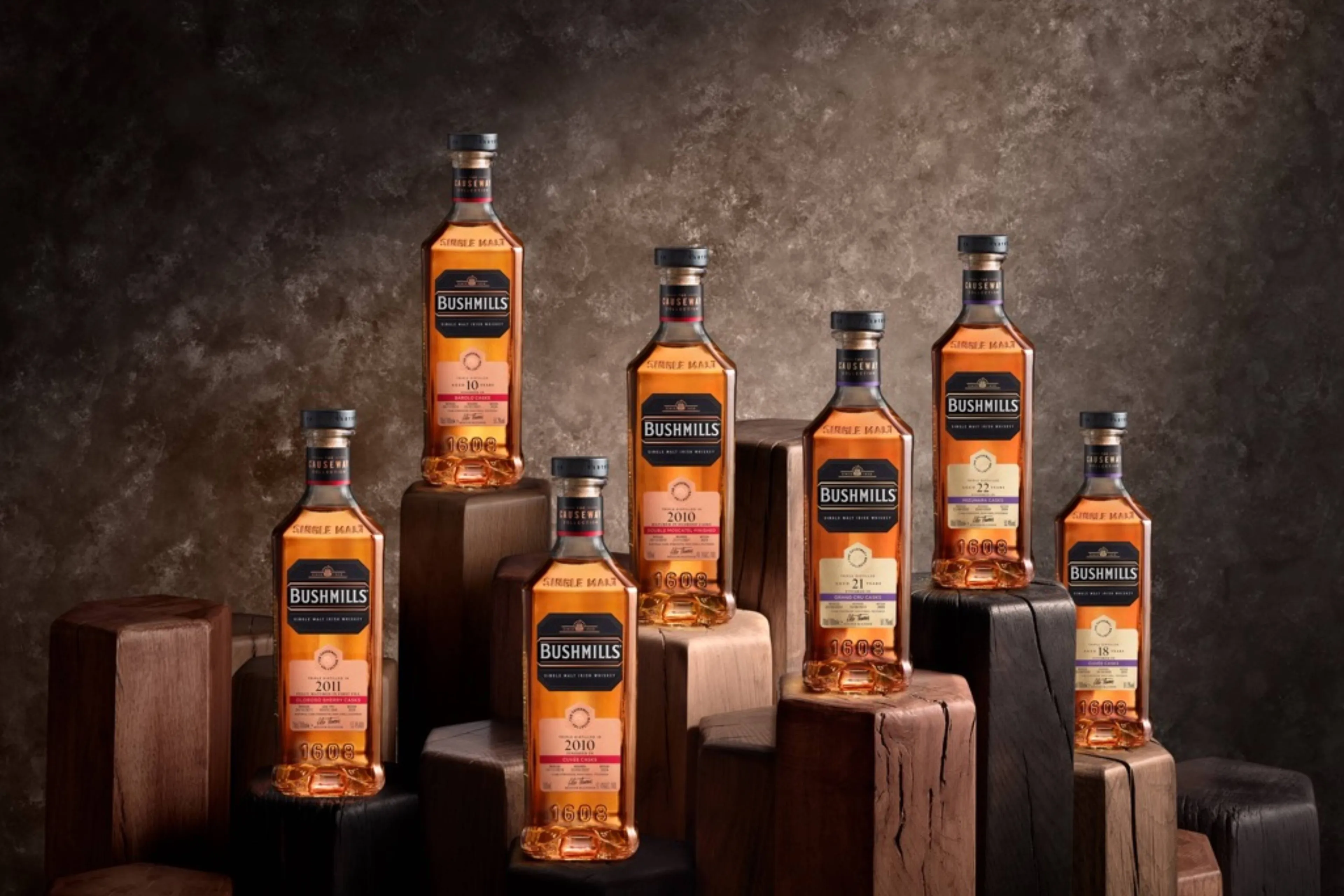 bushmills causeway collection 2024 whiskeys