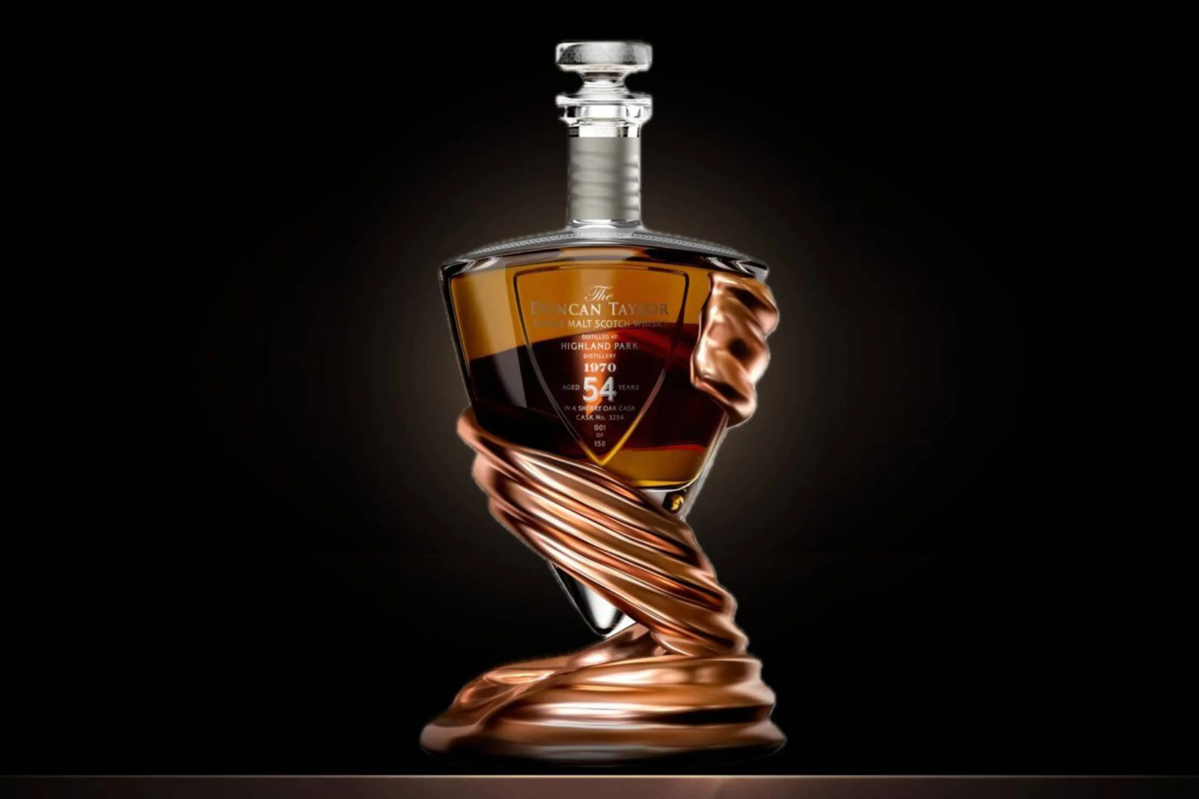 Merlijn de tovenaar is er niets bij: 54-jarige oude Highland Park whisky is een feit