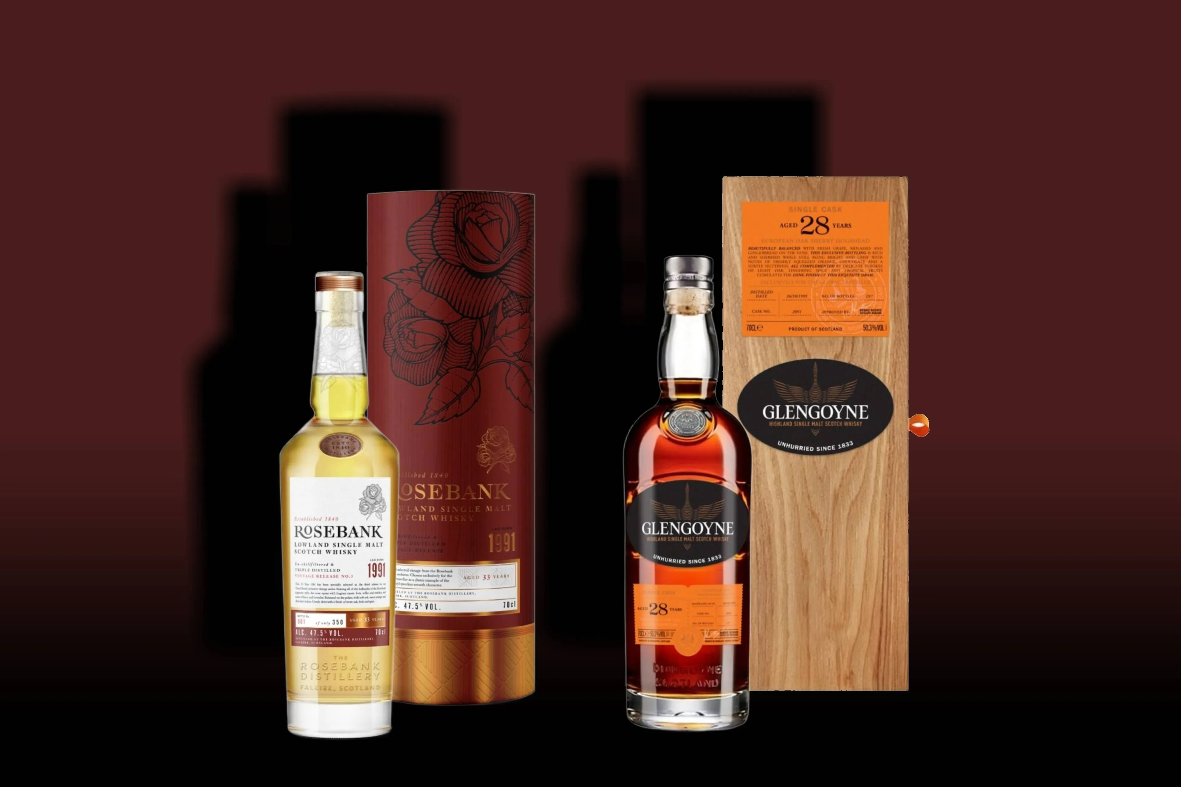 rosebank and glengoyne travel retail