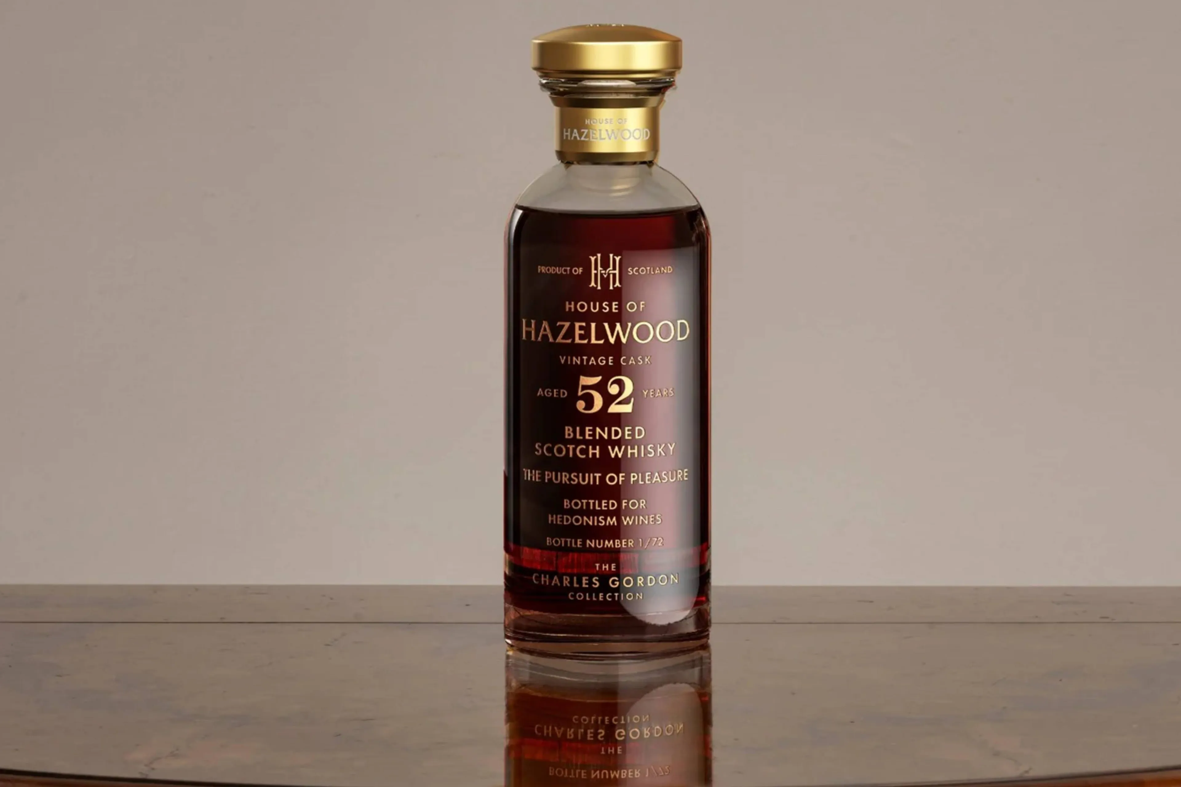 House of Hazelwood premium whisky: meubellak en zadelleer als exclusieve smaak