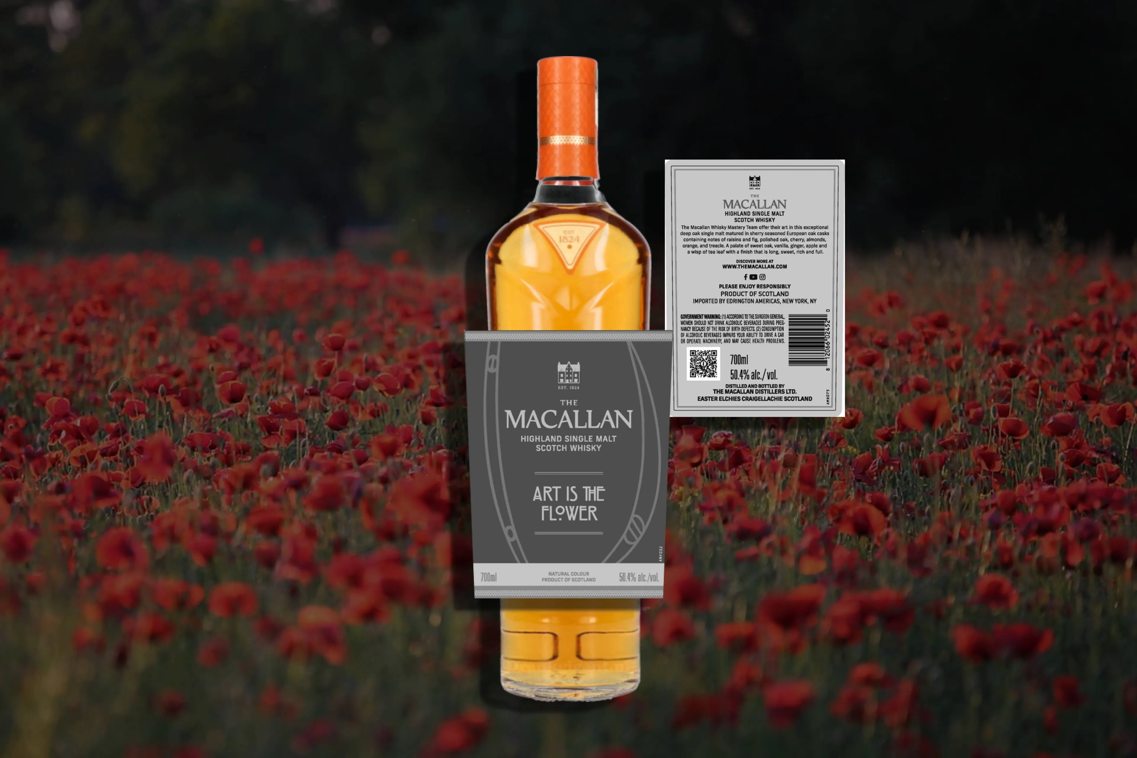 The Macallan Art is The Flower single malt whisky onderweg?