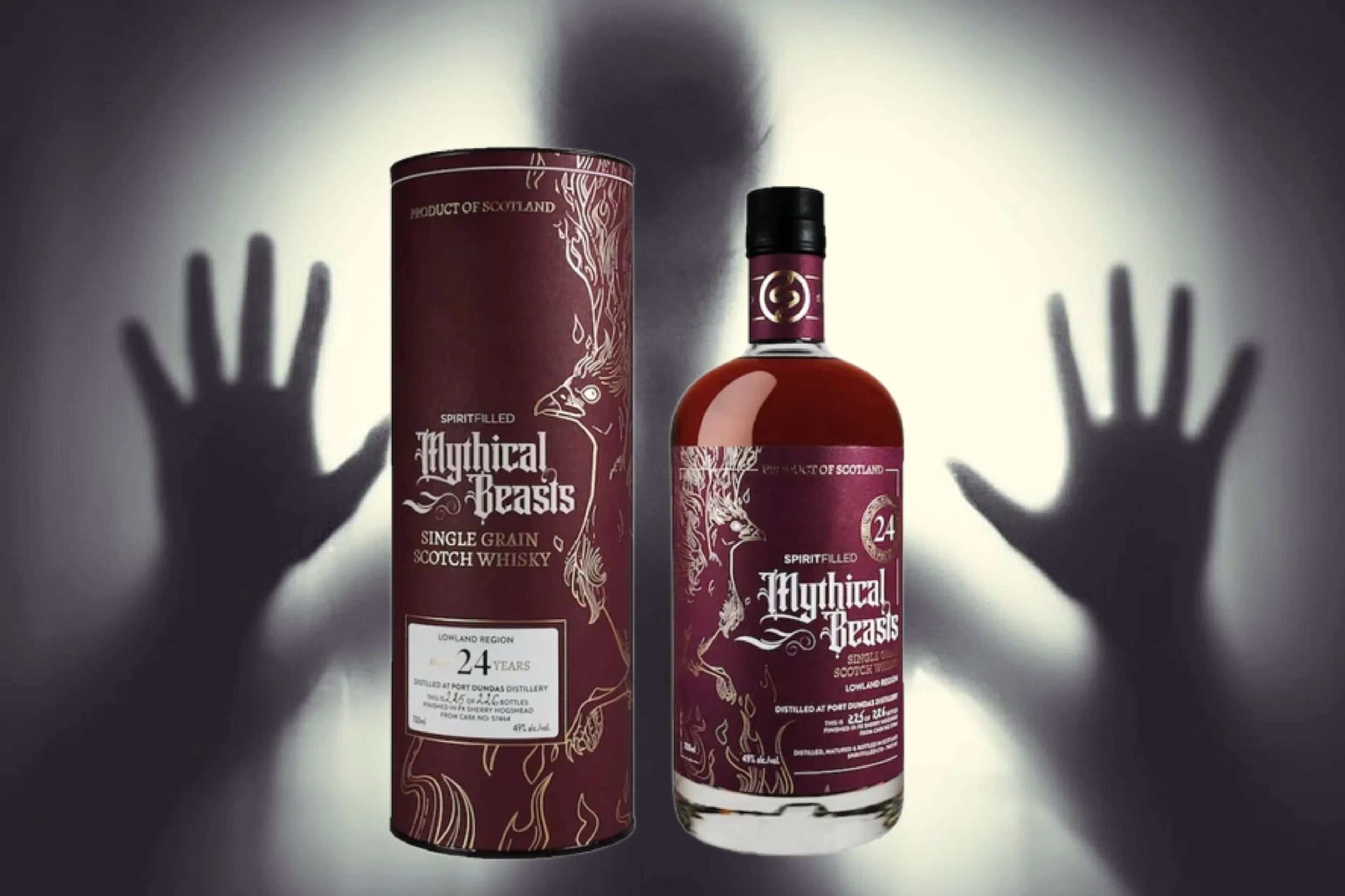 mythical beasts port dundas whisky halloween