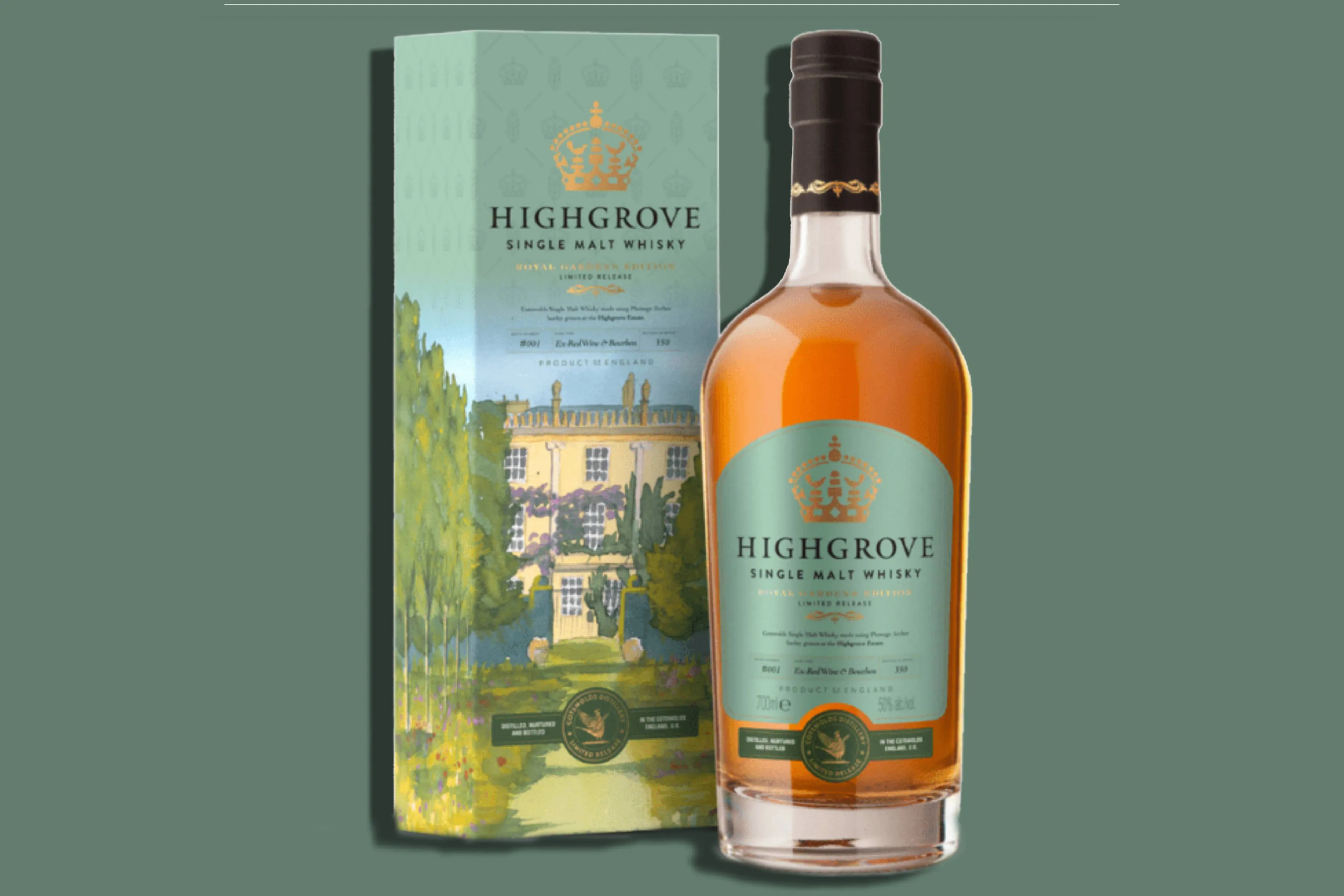 royal gardens cotswolds distillery whisky