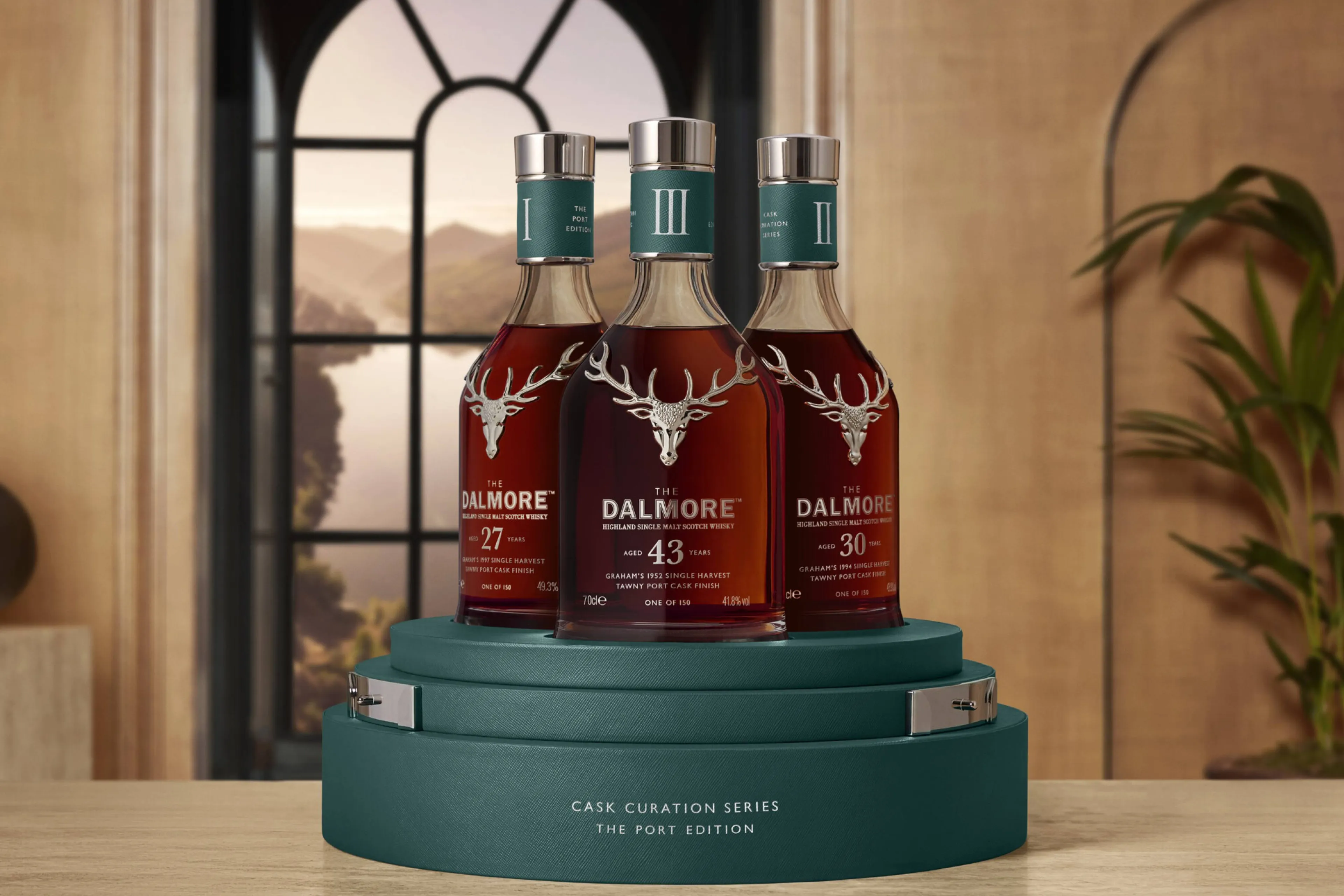 The Dalmore onthult serie oude single malt whisky's uit portvaten