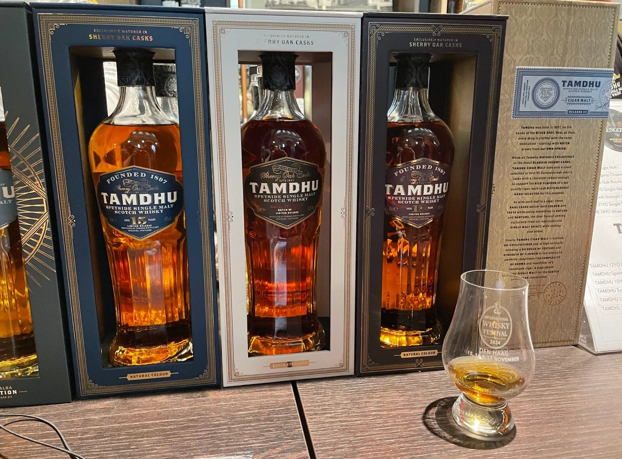 tamdhu whiskyfestival den haag