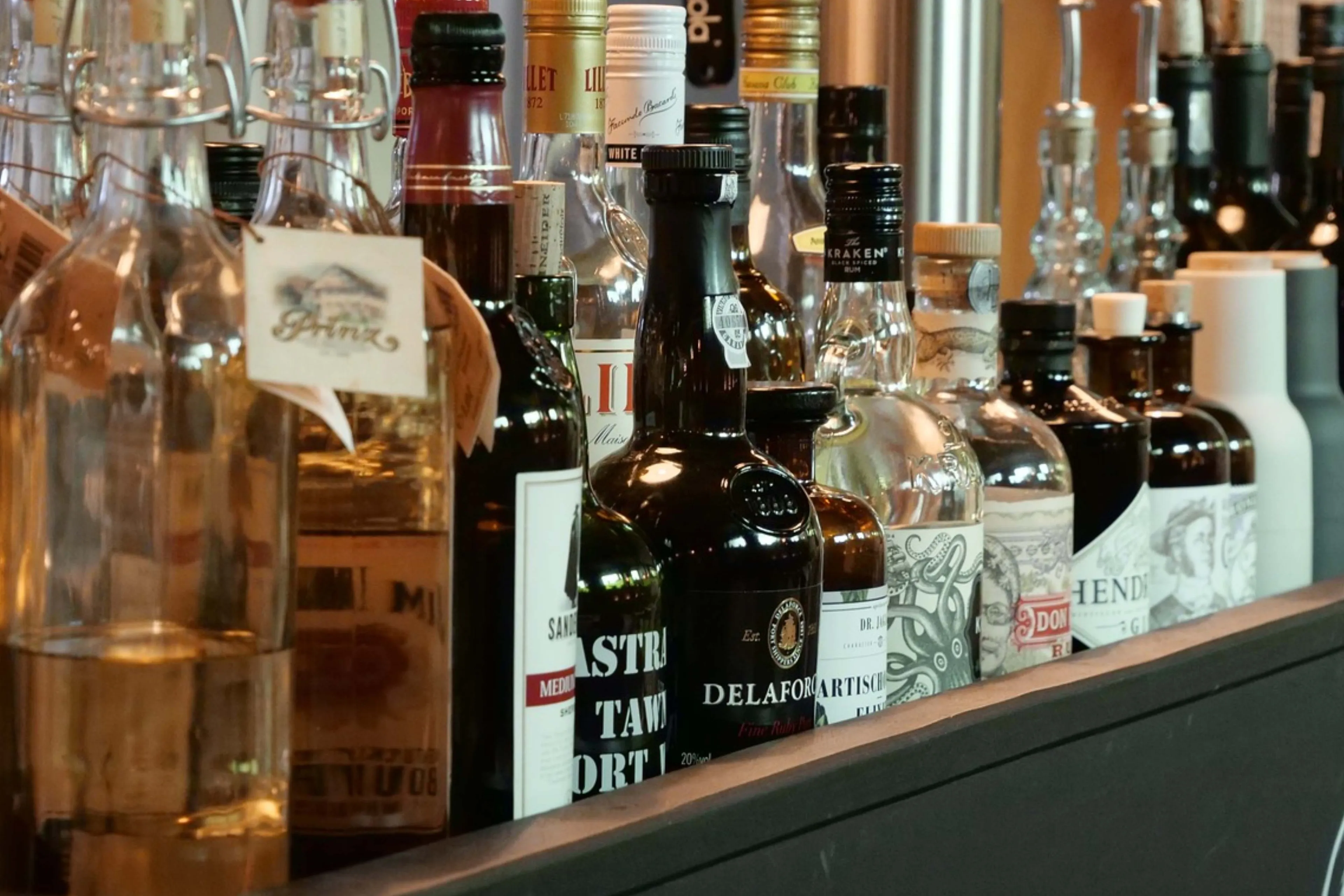 whisky schap supermarkt
