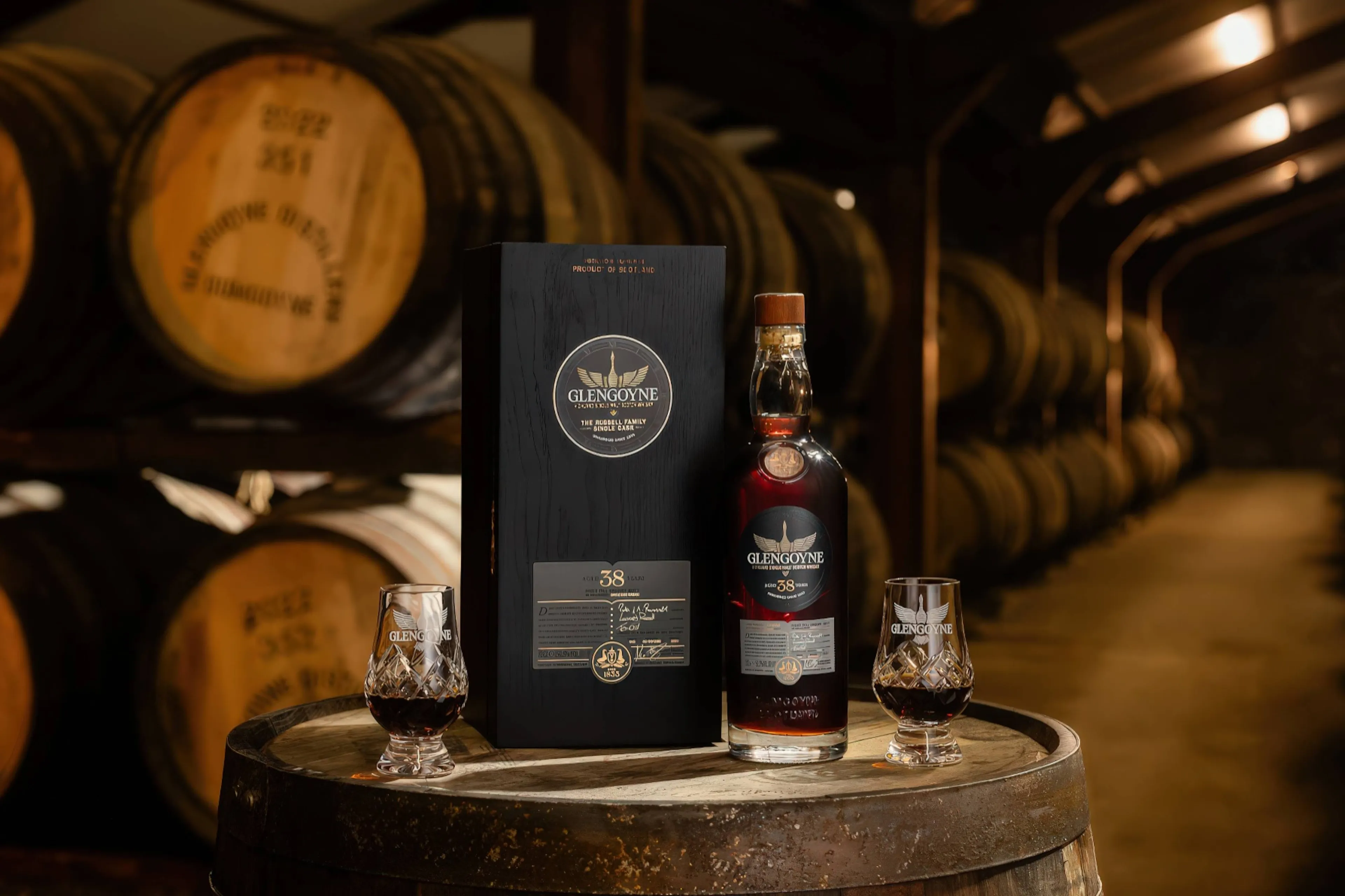 glengoyne russell family reserve 38 year old whisky