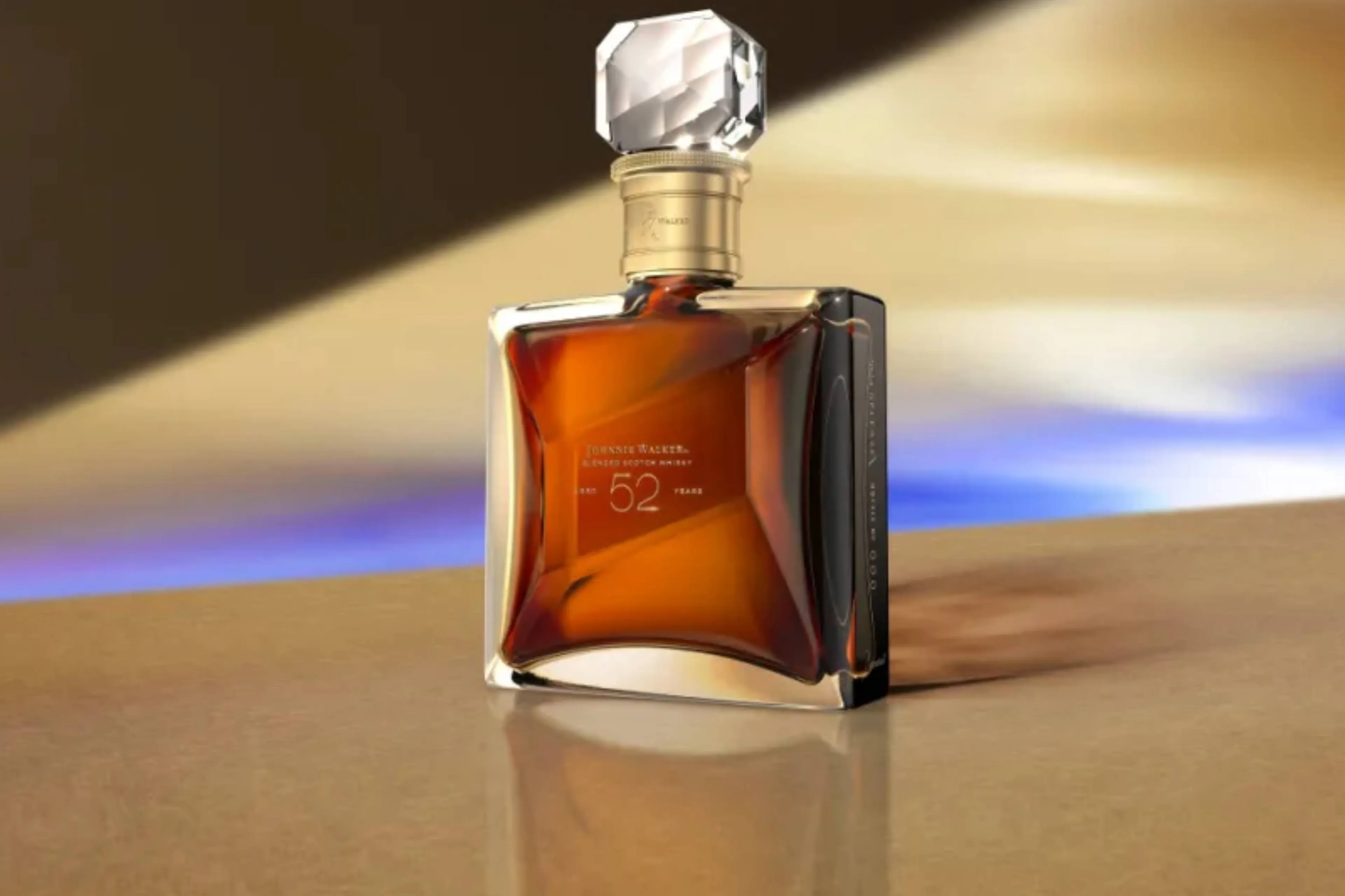 Gelimiteerde Johnnie Walker whisky van 52 jaar ziet ineens het levenslicht