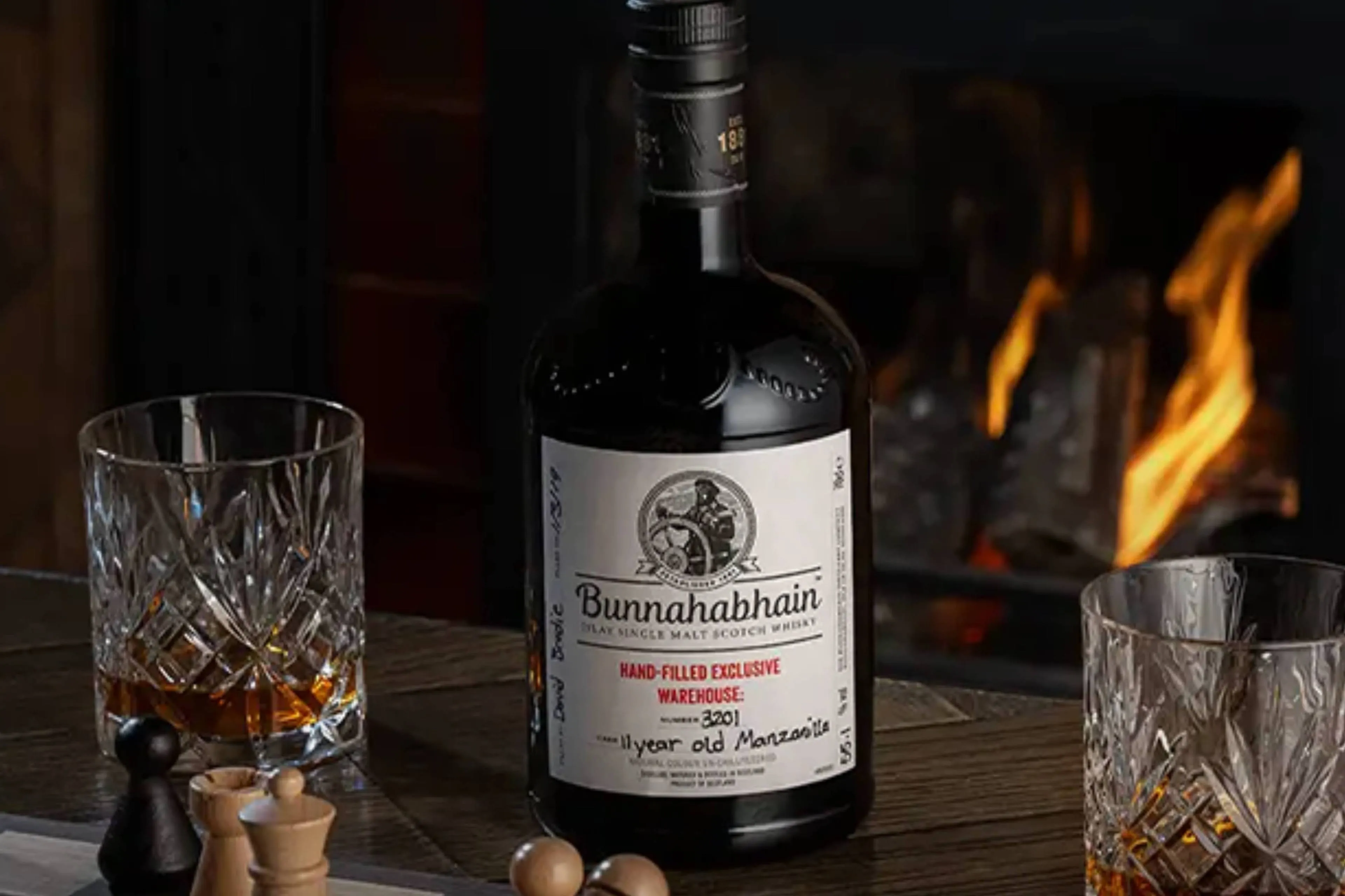 bunnahabhain single cask 11 year old manzanilla cask matured whisky
