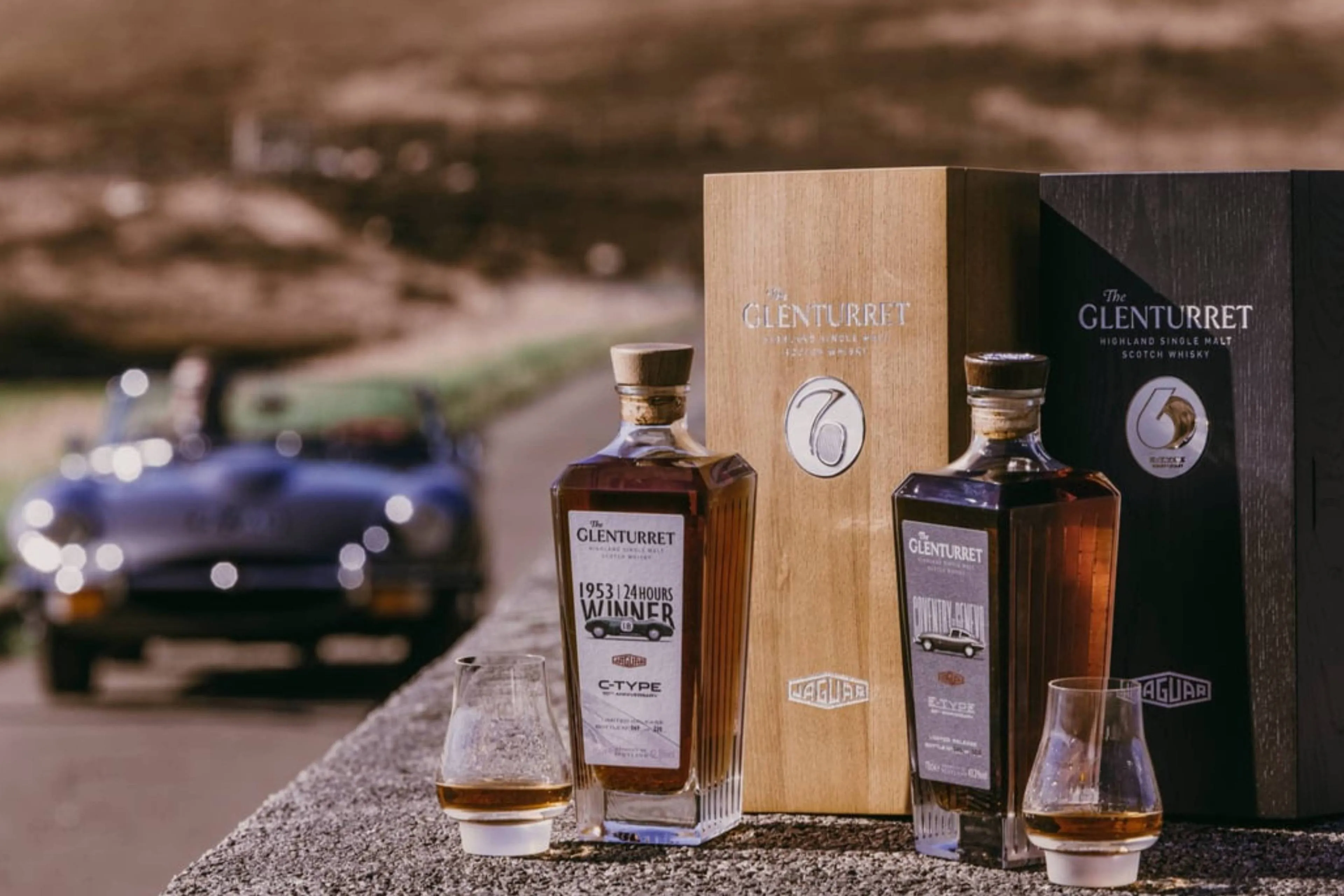 Whiskymerk The Glenturret onthult eerbetoon aan legendarische Le Mans wagen