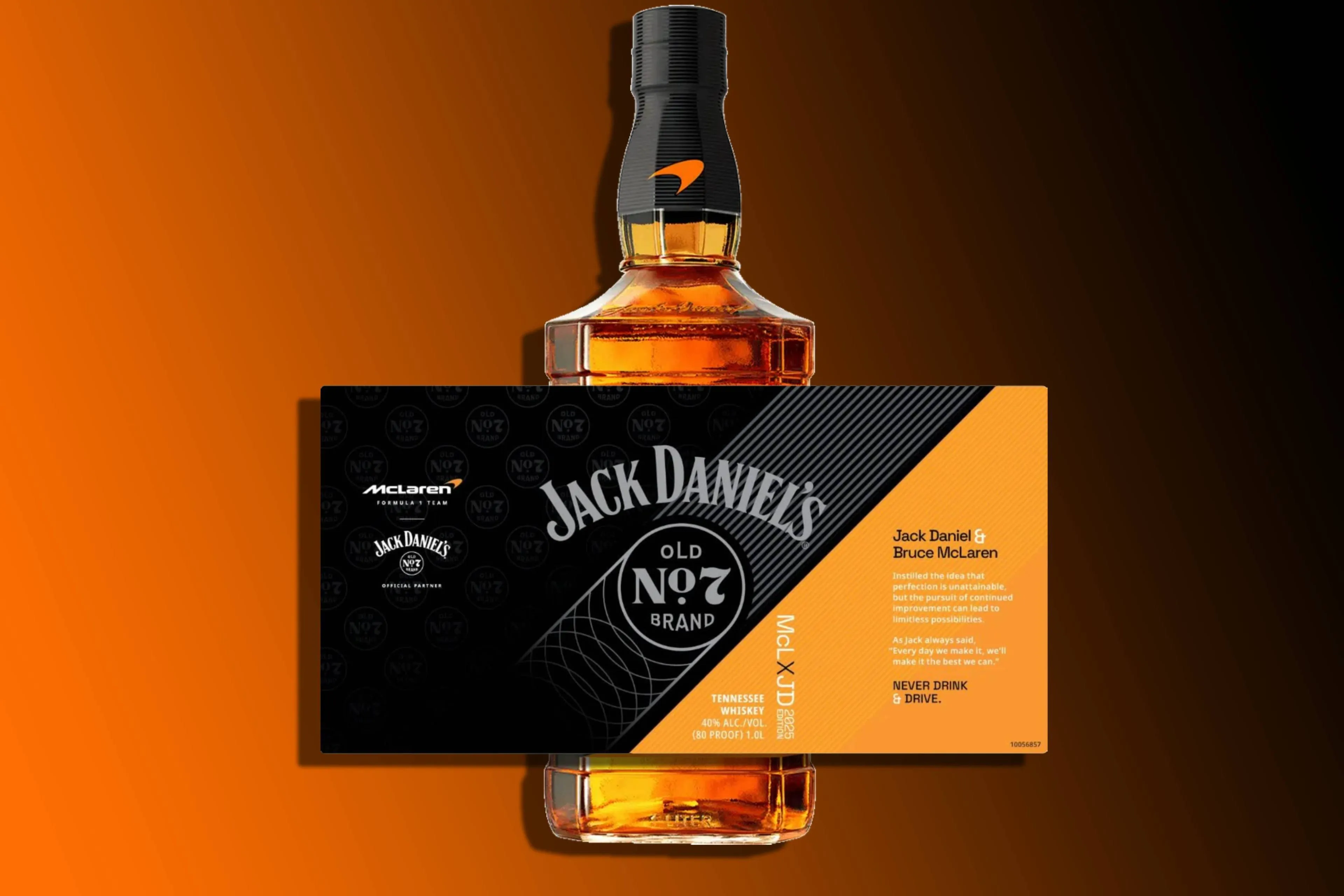 jack daniels mclaren 2025 formula 1 whisky