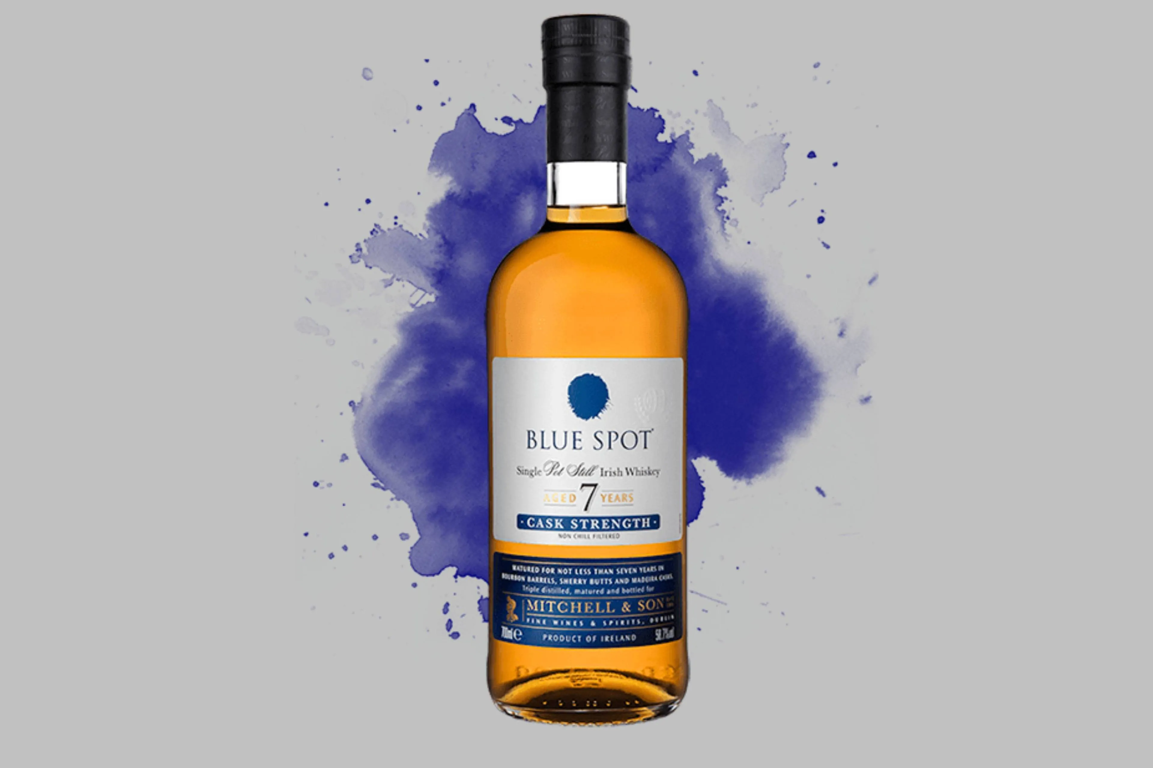 Waar komt de naam van de Irish Whiskey Blue Spot vandaan?