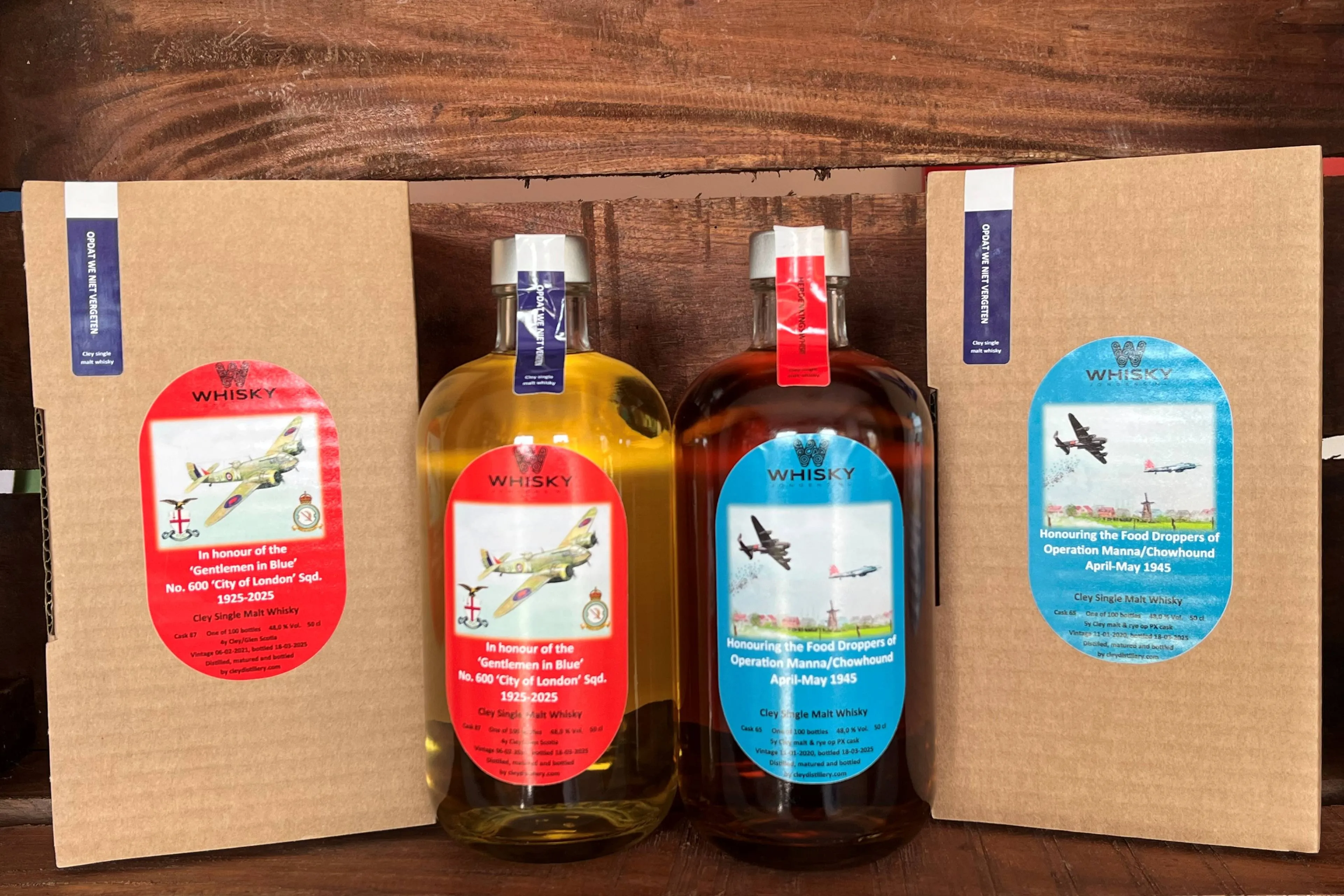 Twee nieuwe Nederlandse single malt whisky’s van gelimiteerde Cley serie zijn uitgebracht