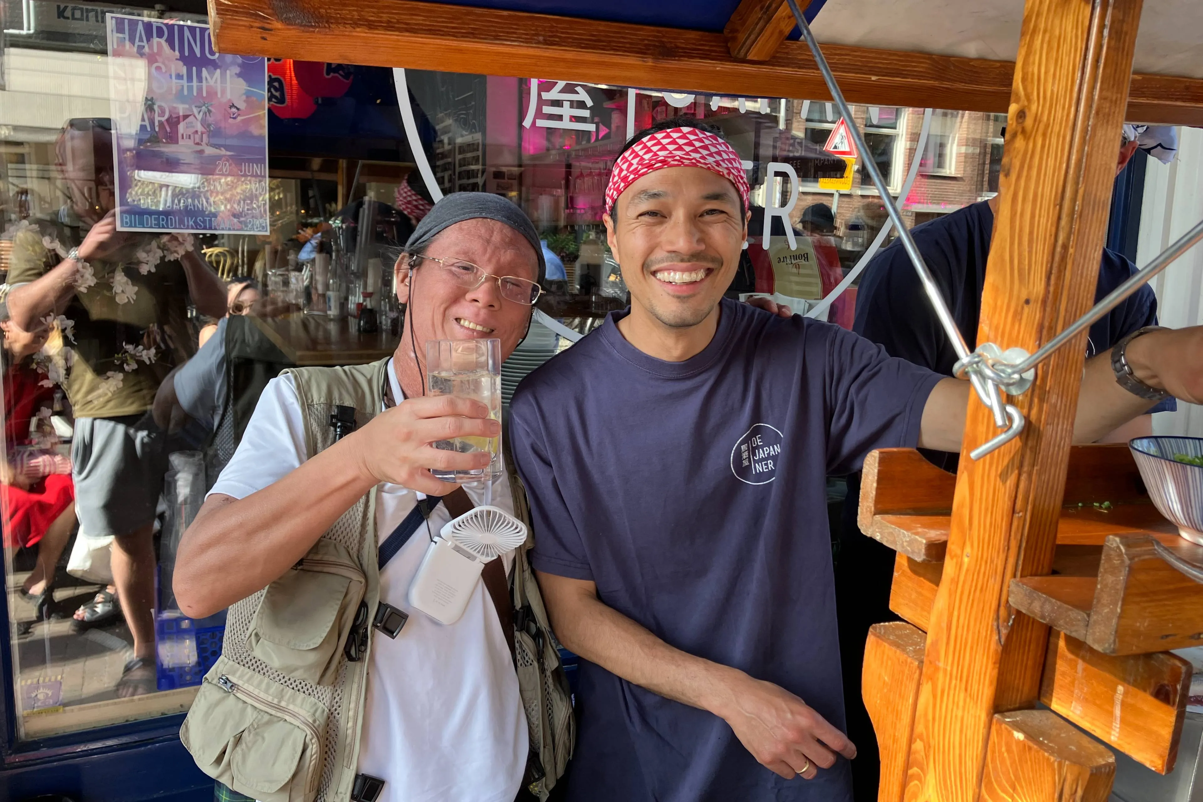 Sfeerverslag Haring Sashimi Party bij De Japanner in Amsterdam