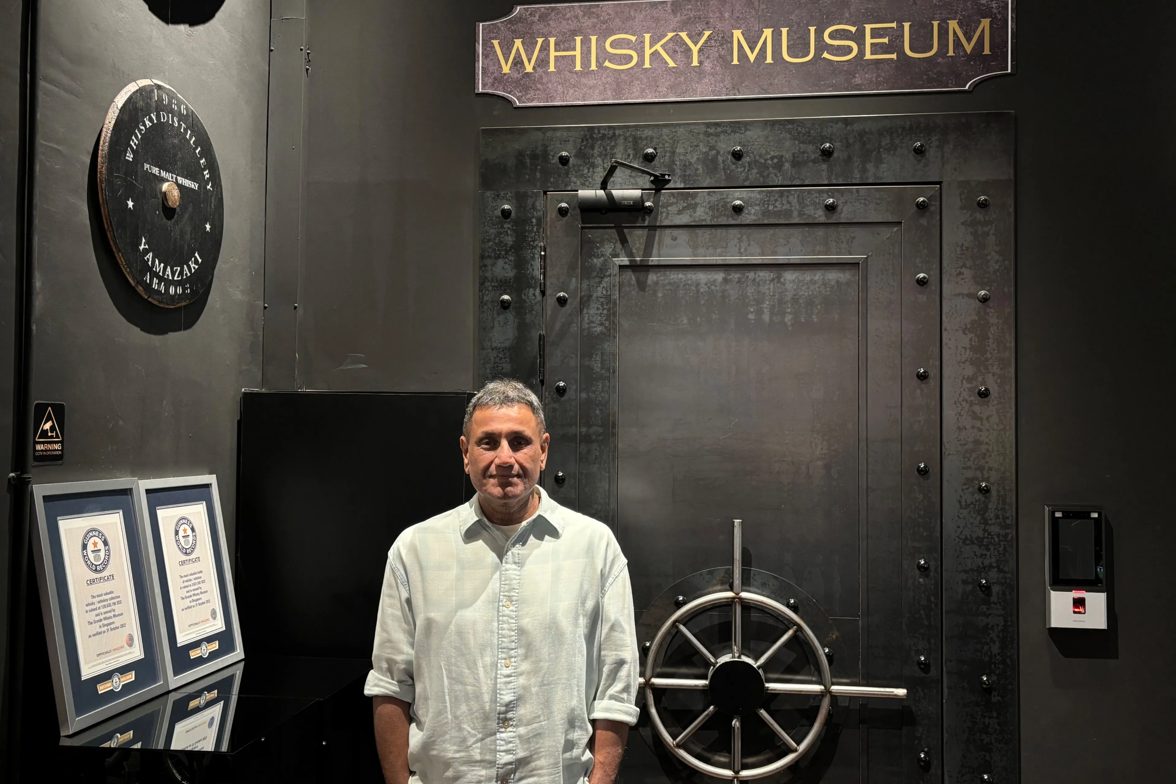 Manjit Gill van Het Grande Whisky Museum: ‘Het hele Red Bull team is hier ook geweest’